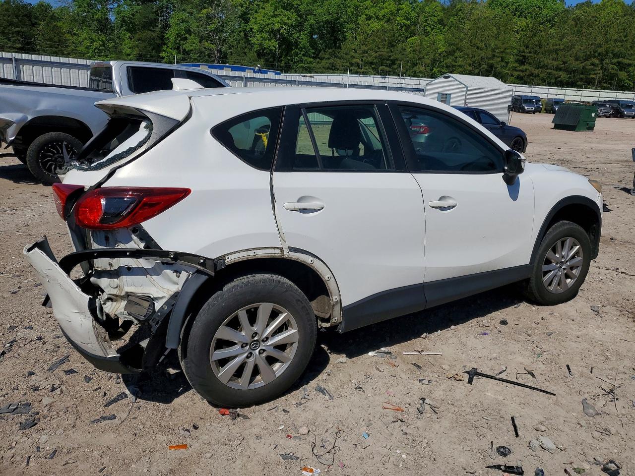 2015 Mazda Cx-5 4d 4wd White vin: JM3KE4BY2F0495628