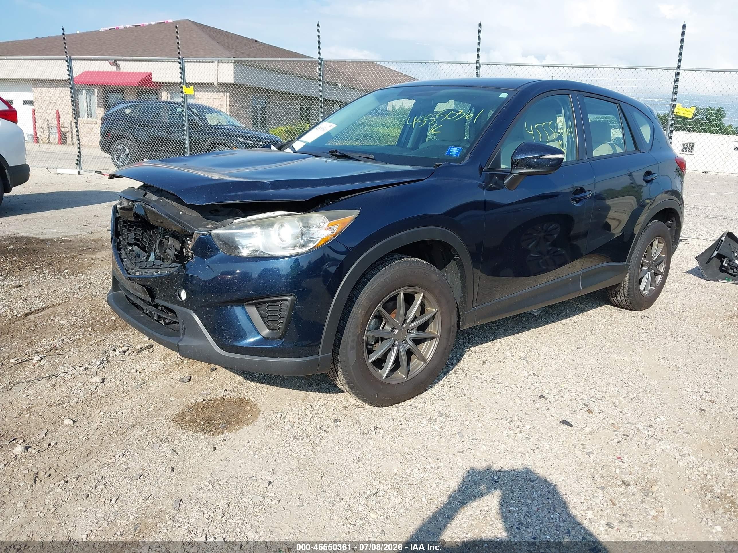 2015 Mazda Cx-5 Sport Blue vin: JM3KE4BY2F0502271