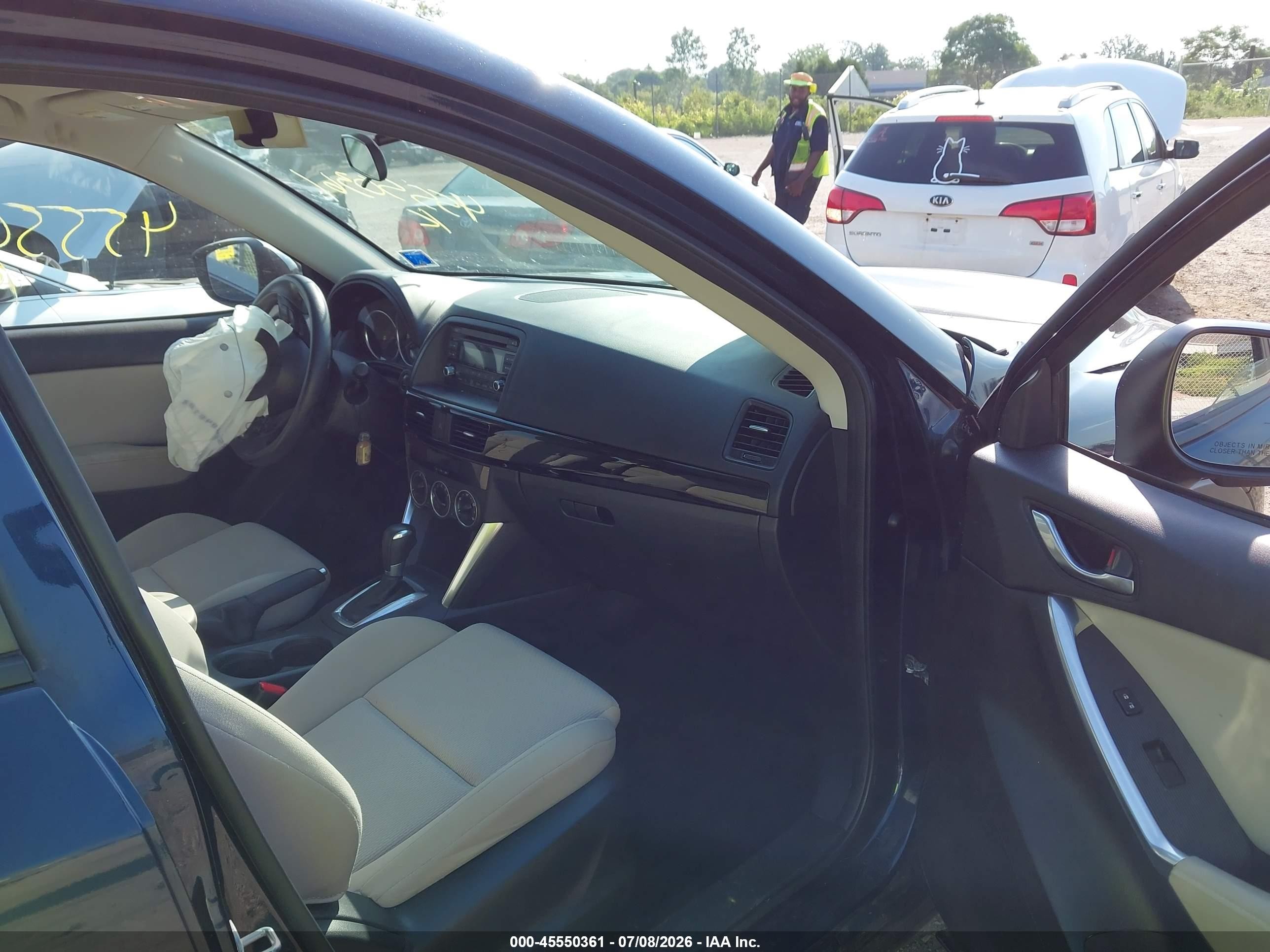 2015 Mazda Cx-5 Sport Blue vin: JM3KE4BY2F0502271