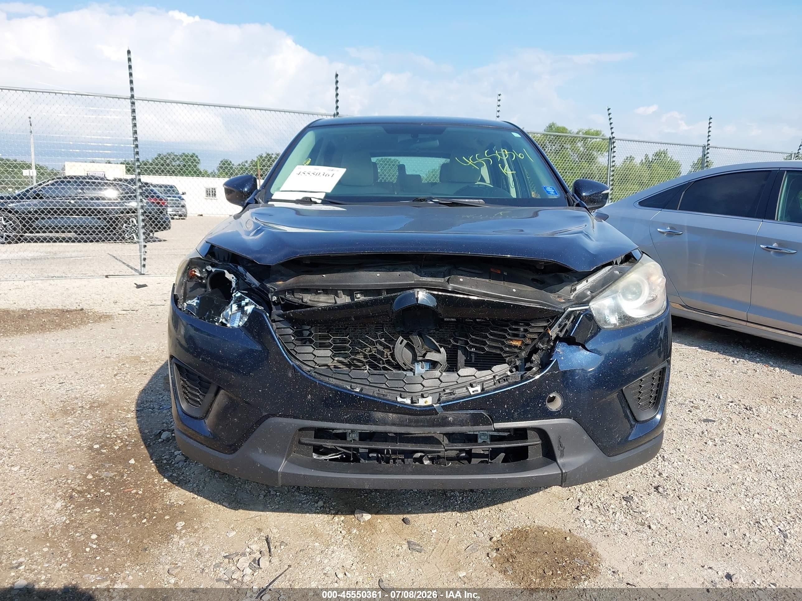 2015 Mazda Cx-5 Sport Blue vin: JM3KE4BY2F0502271