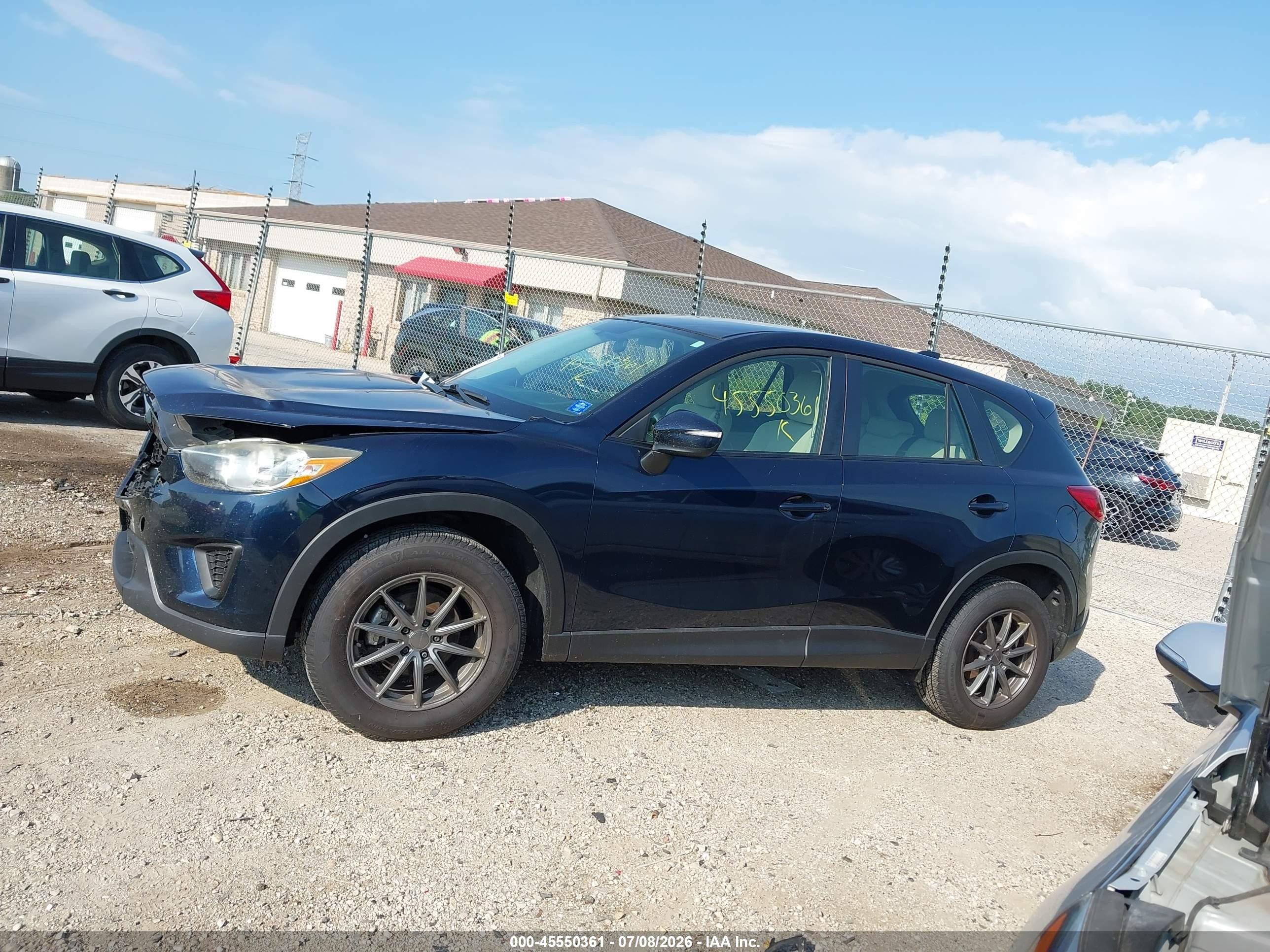 2015 Mazda Cx-5 Sport Blue vin: JM3KE4BY2F0502271