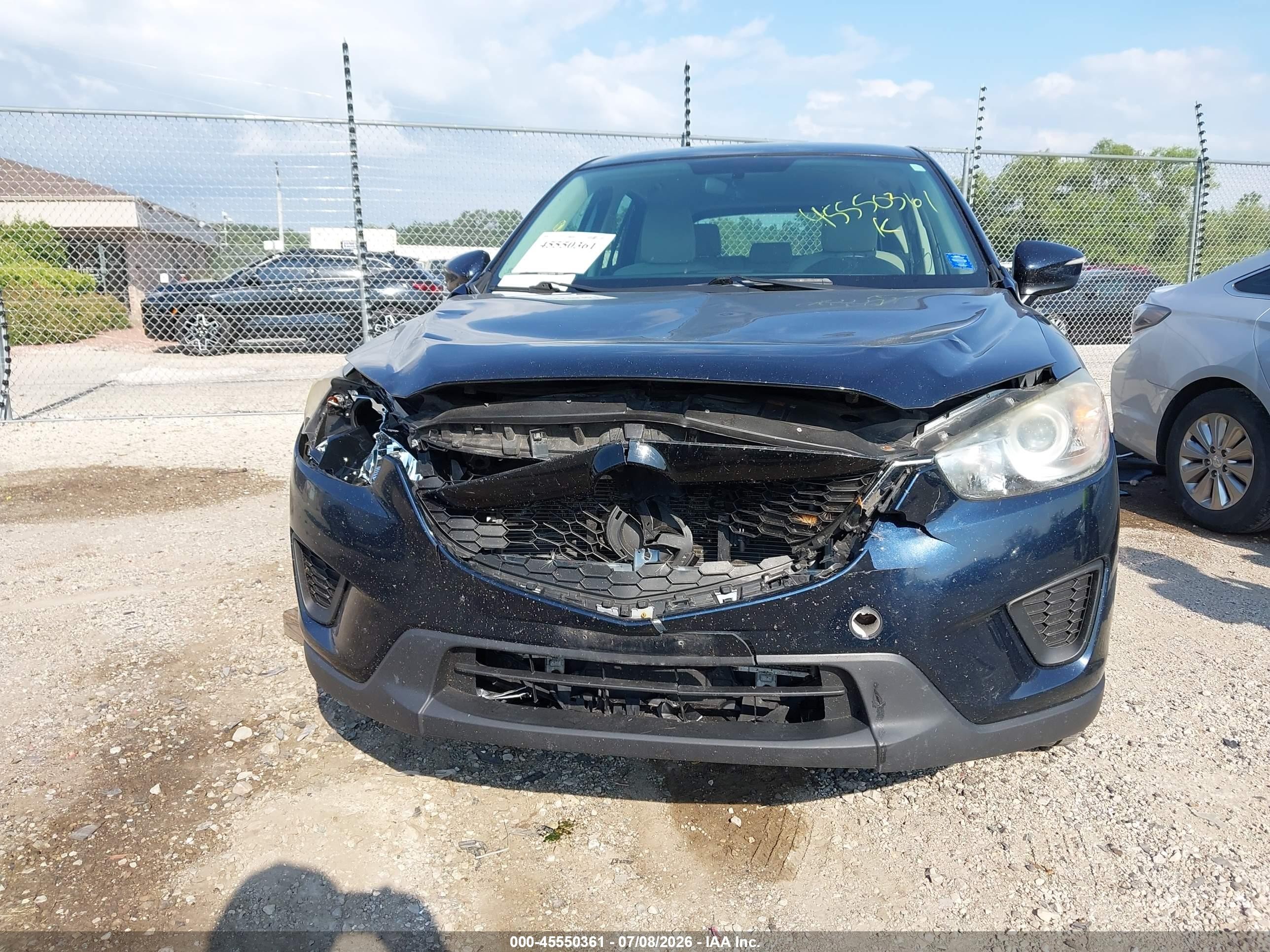 2015 Mazda Cx-5 Sport Blue vin: JM3KE4BY2F0502271