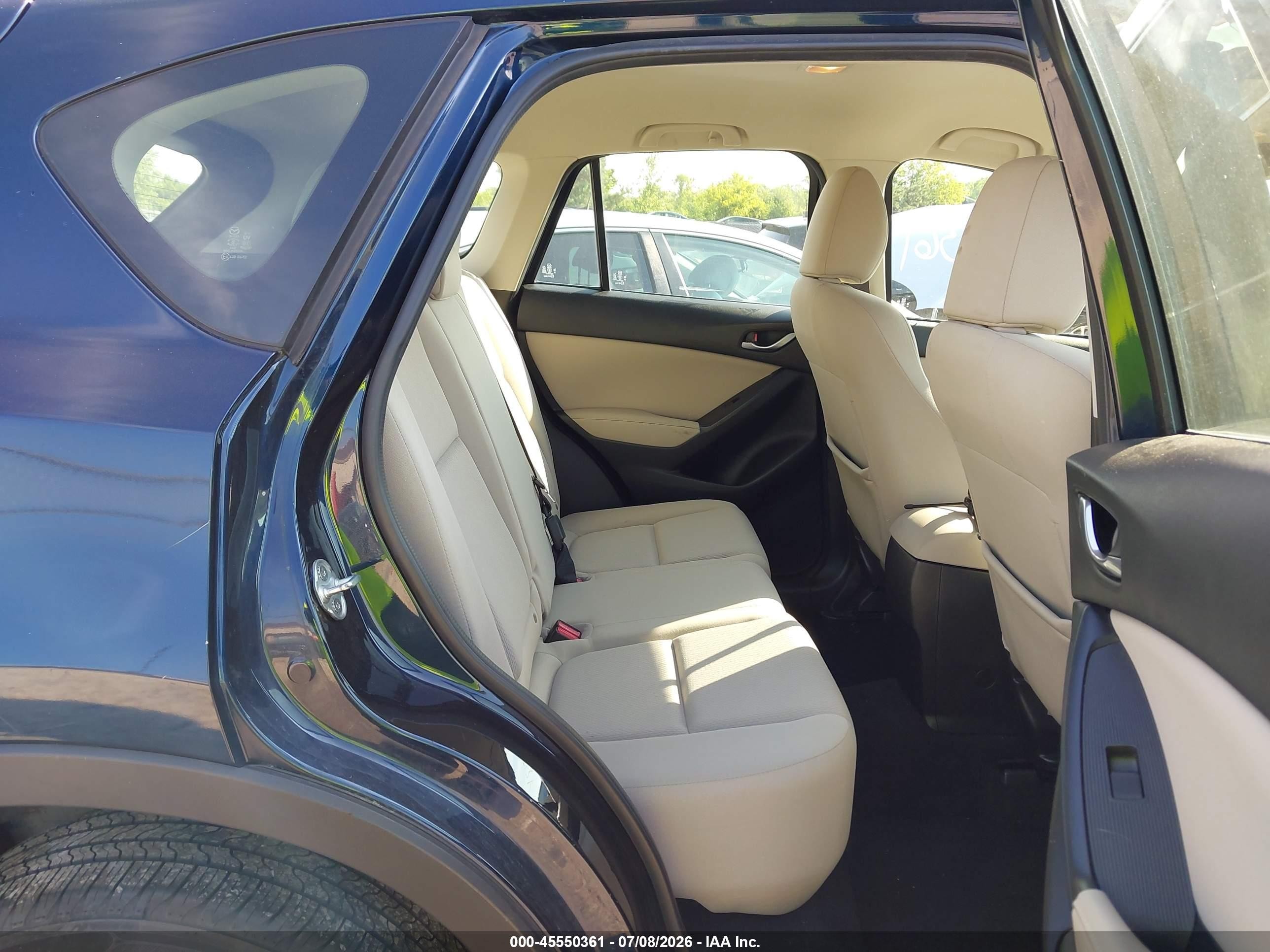 2015 Mazda Cx-5 Sport Blue vin: JM3KE4BY2F0502271
