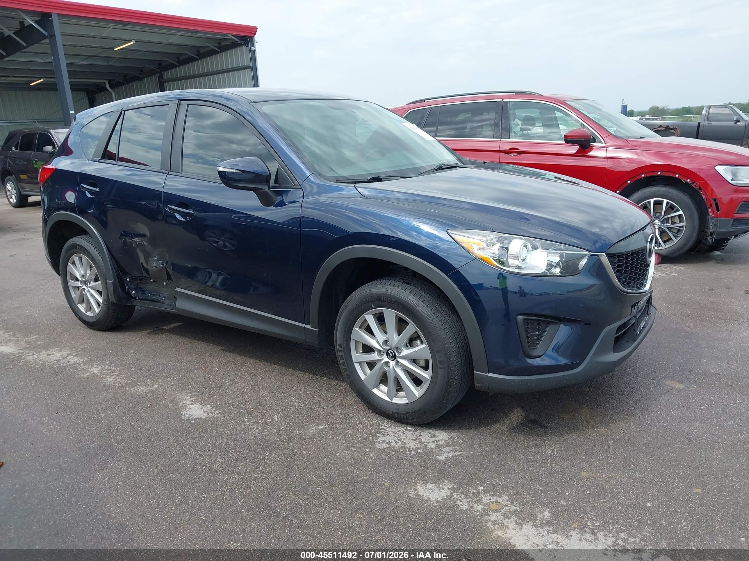 2015 Mazda Cx-5 Sport Blue vin: JM3KE4BY3F0484881
