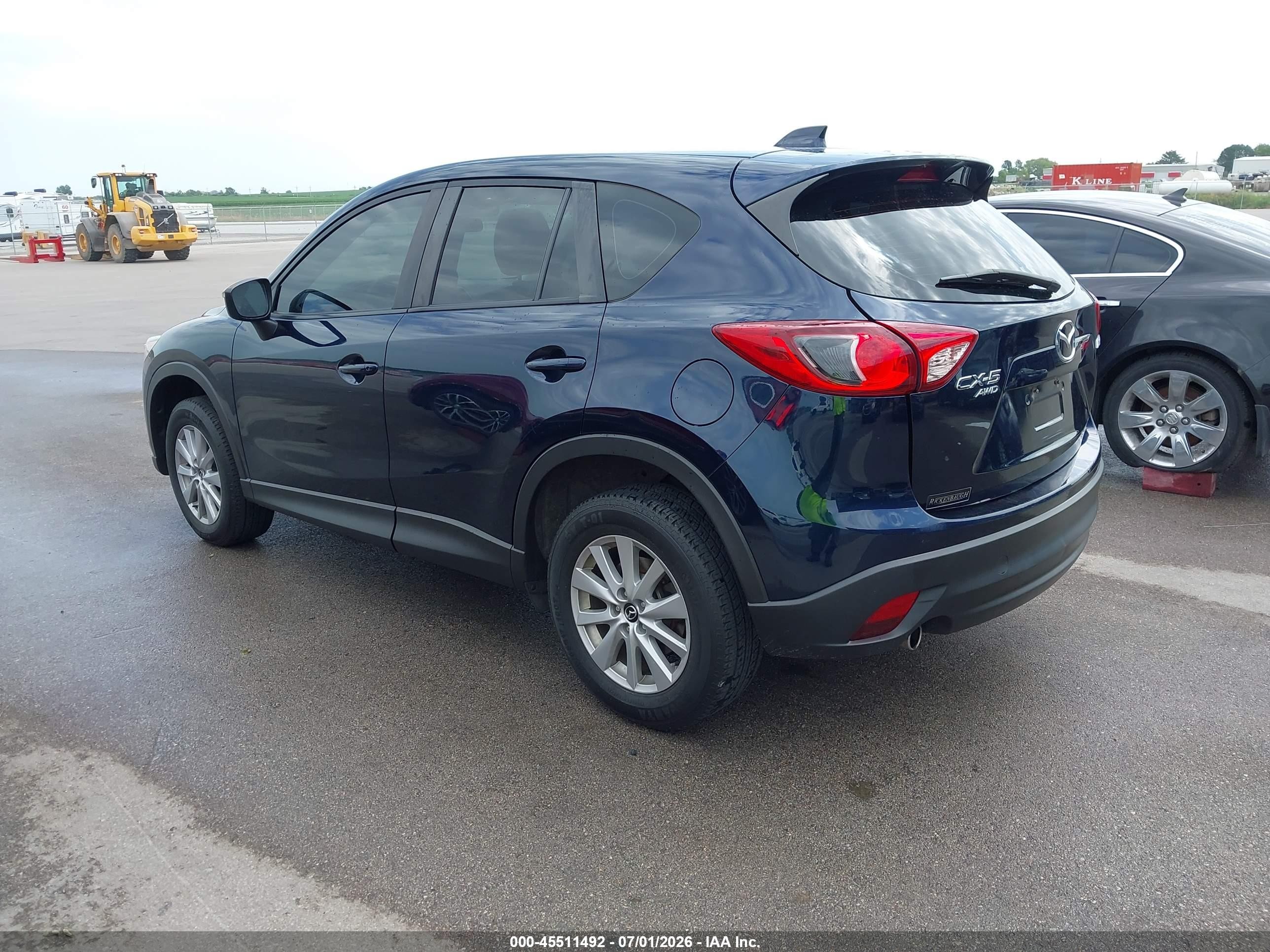 2015 Mazda Cx-5 Sport Blue vin: JM3KE4BY3F0484881