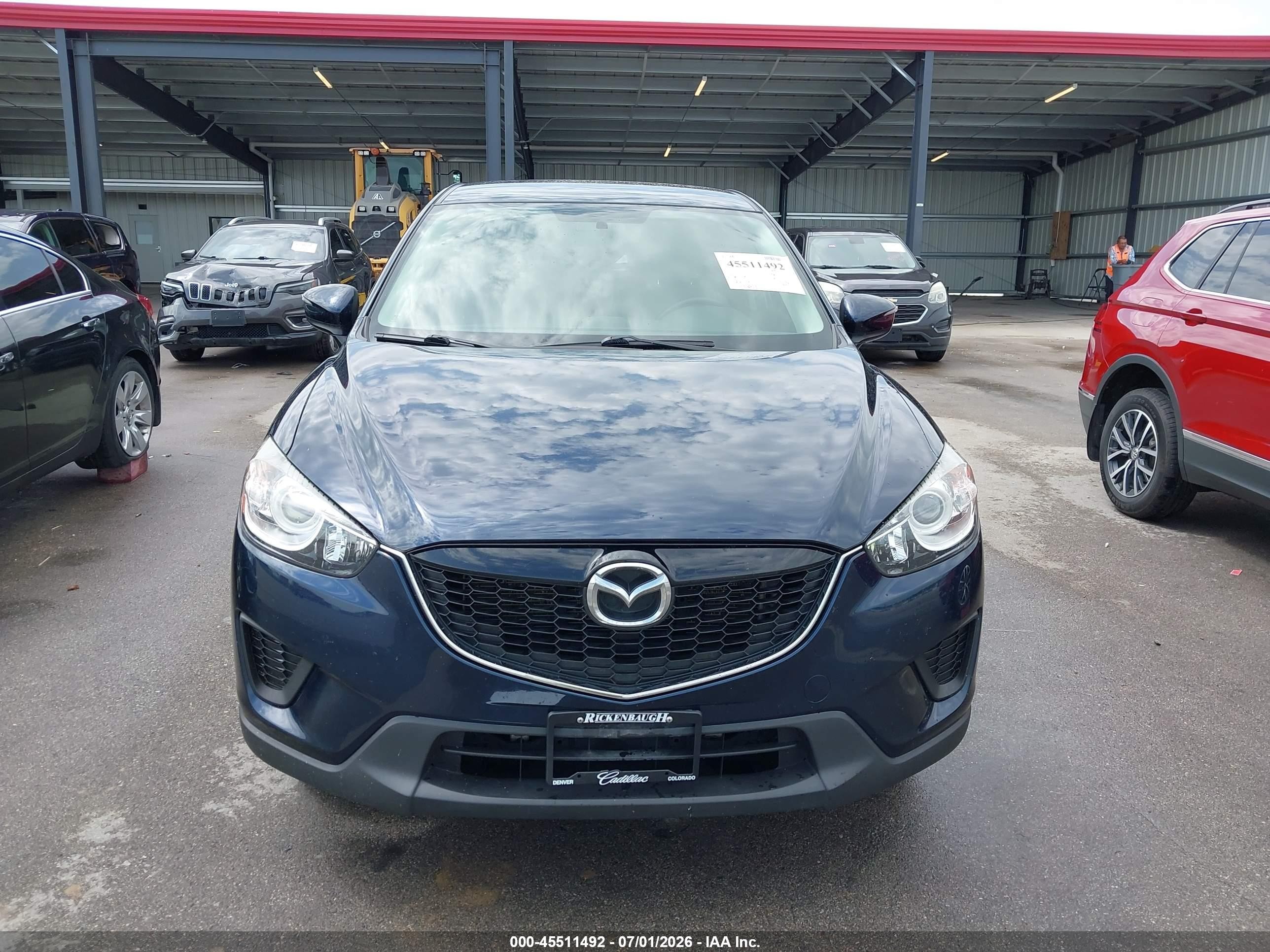 2015 Mazda Cx-5 Sport Blue vin: JM3KE4BY3F0484881