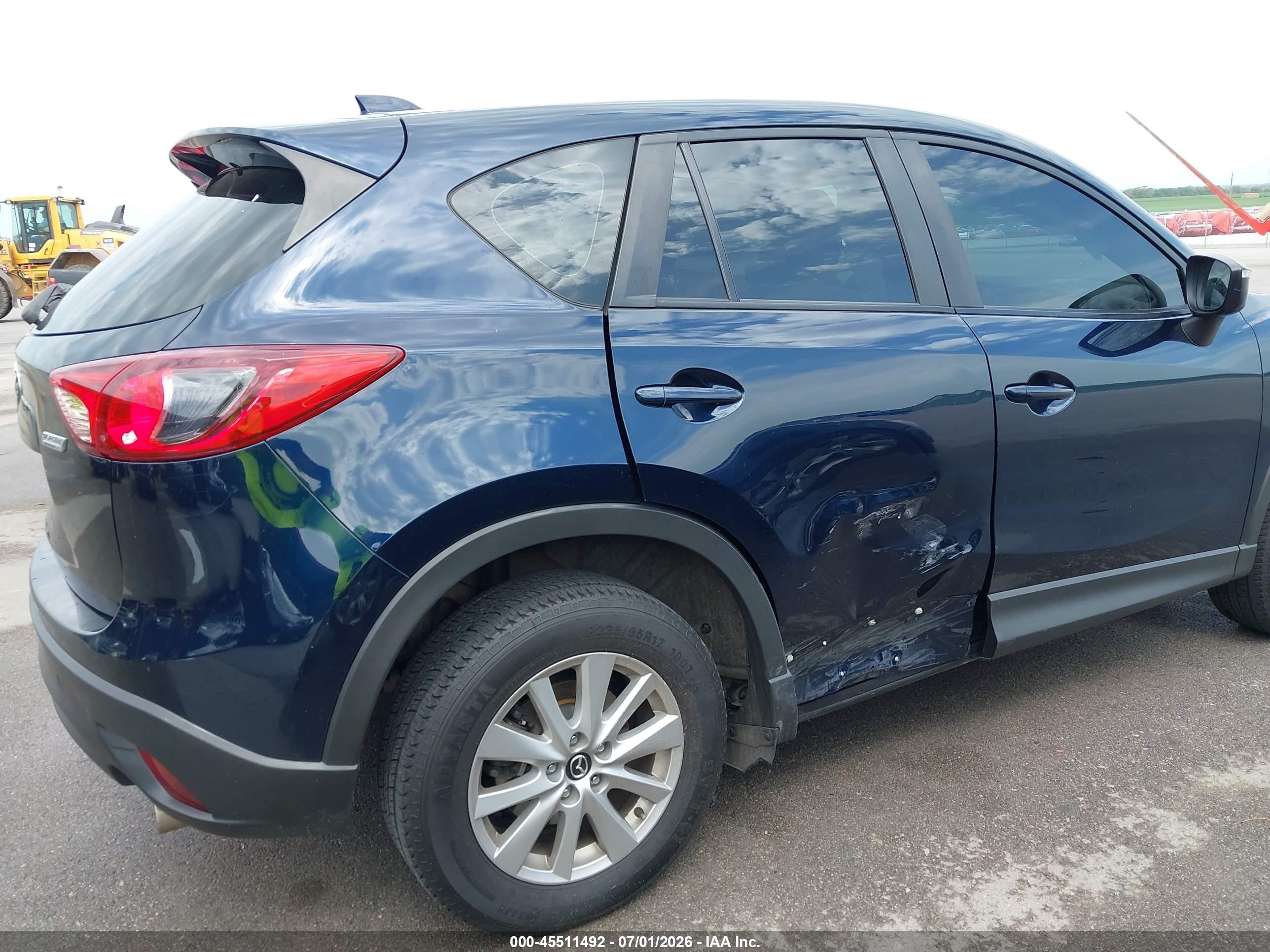 2015 Mazda Cx-5 Sport Blue vin: JM3KE4BY3F0484881