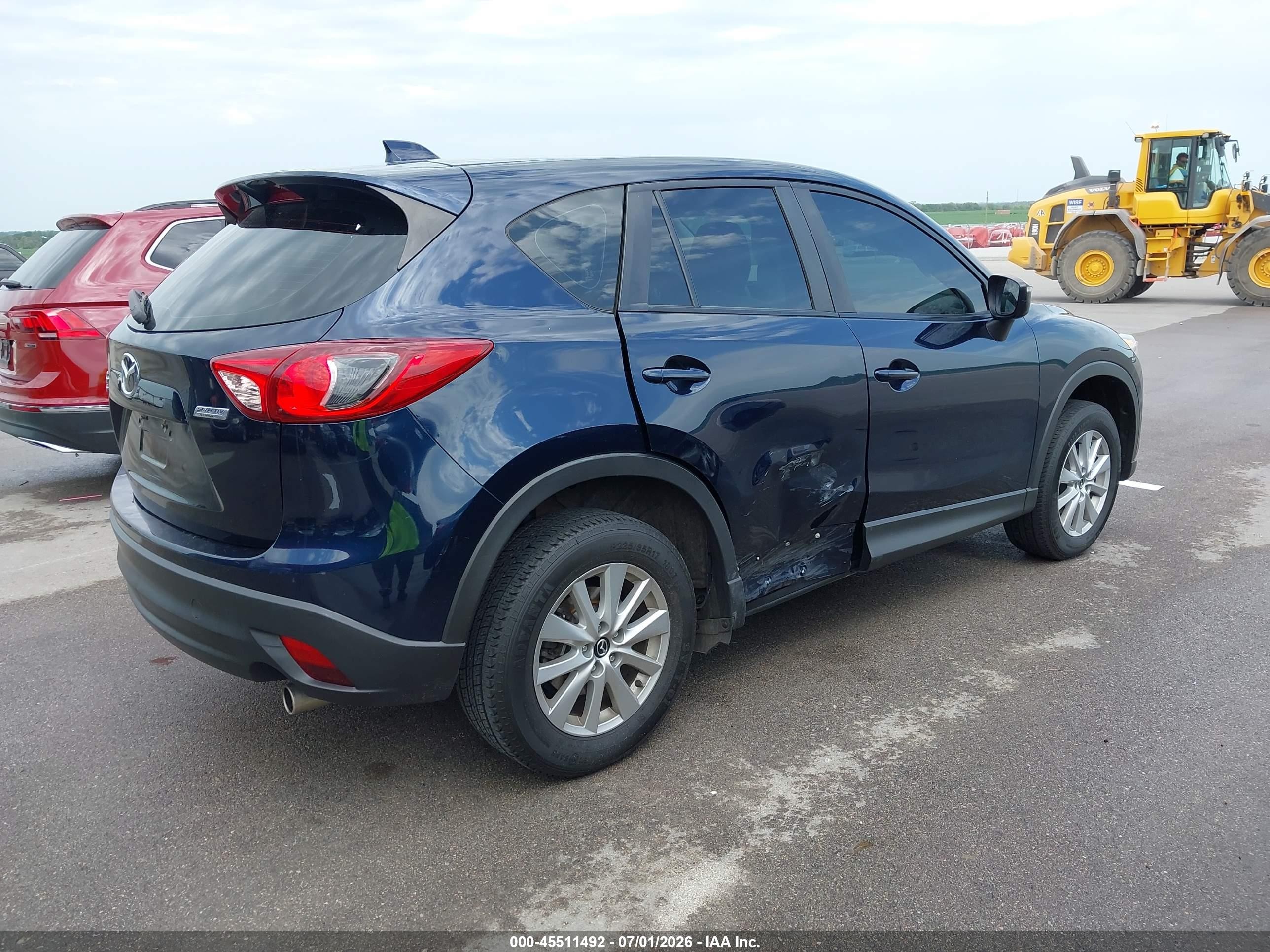 2015 Mazda Cx-5 Sport Blue vin: JM3KE4BY3F0484881