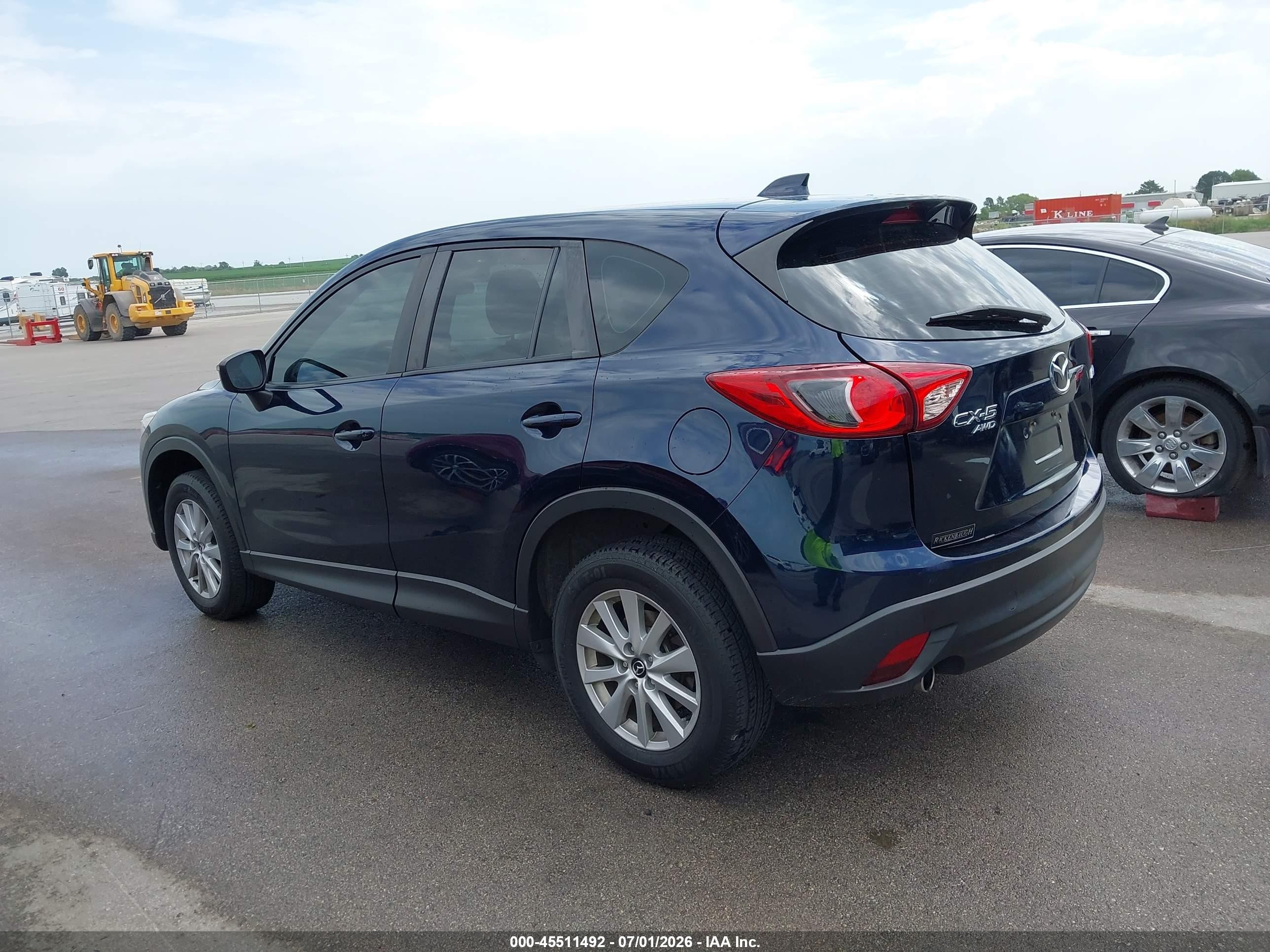 2015 Mazda Cx-5 Sport Blue vin: JM3KE4BY3F0484881