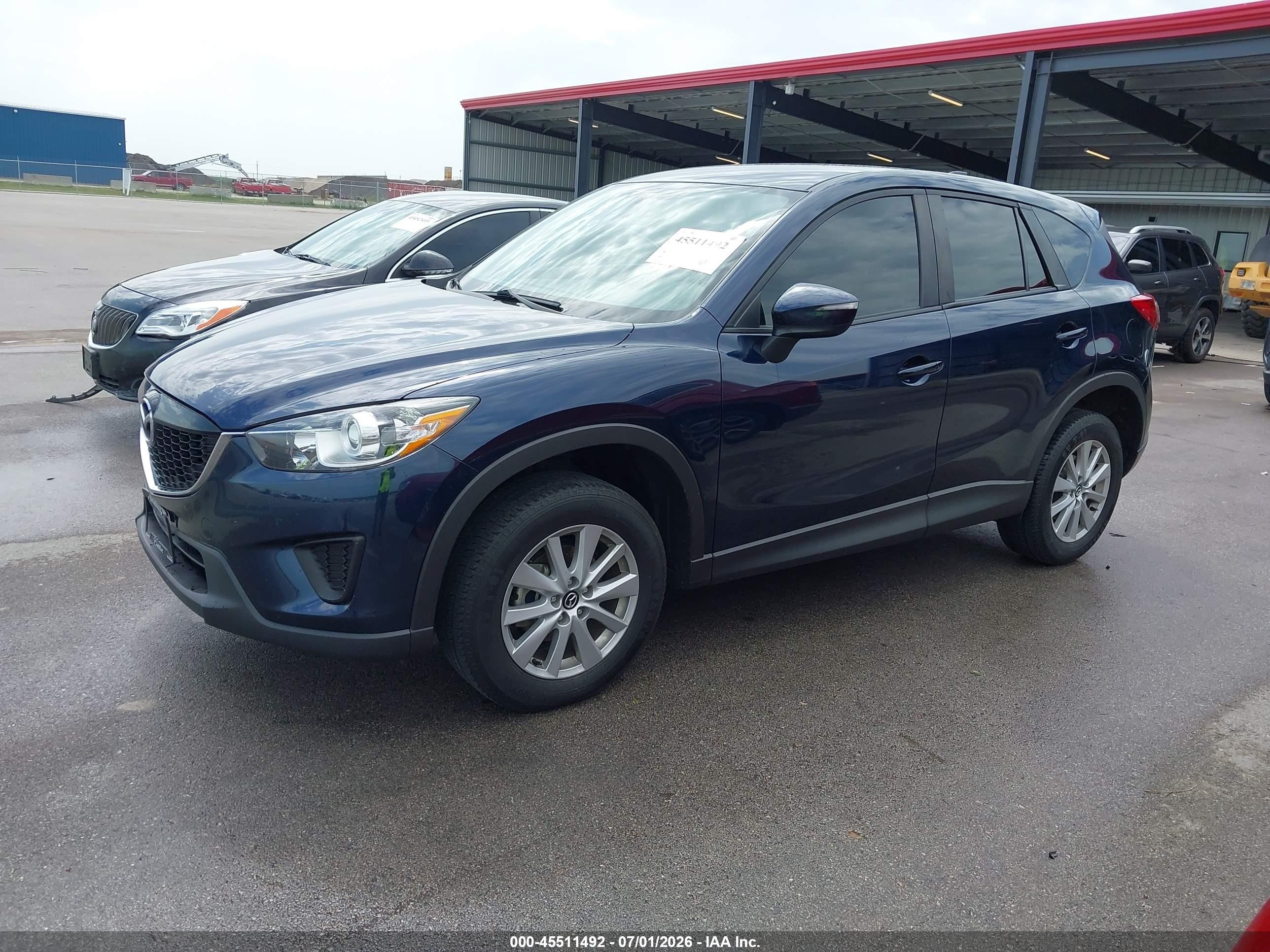 2015 Mazda Cx-5 Sport Blue vin: JM3KE4BY3F0484881