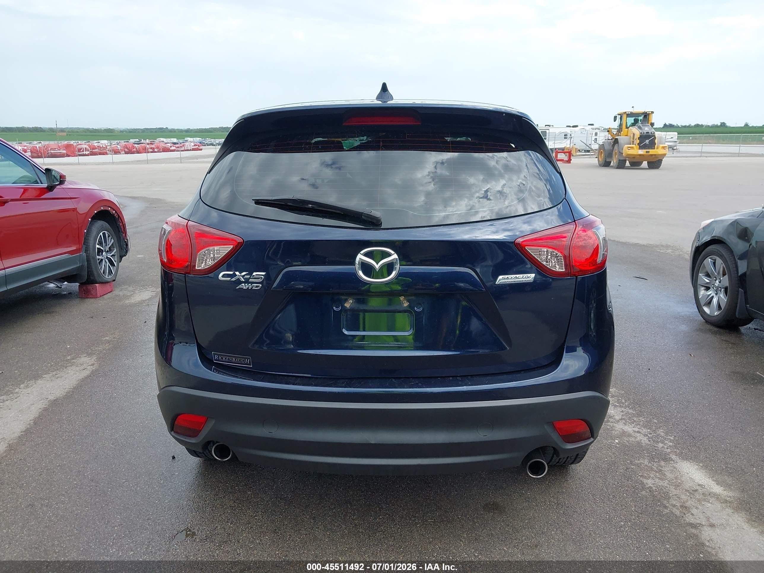 2015 Mazda Cx-5 Sport Blue vin: JM3KE4BY3F0484881