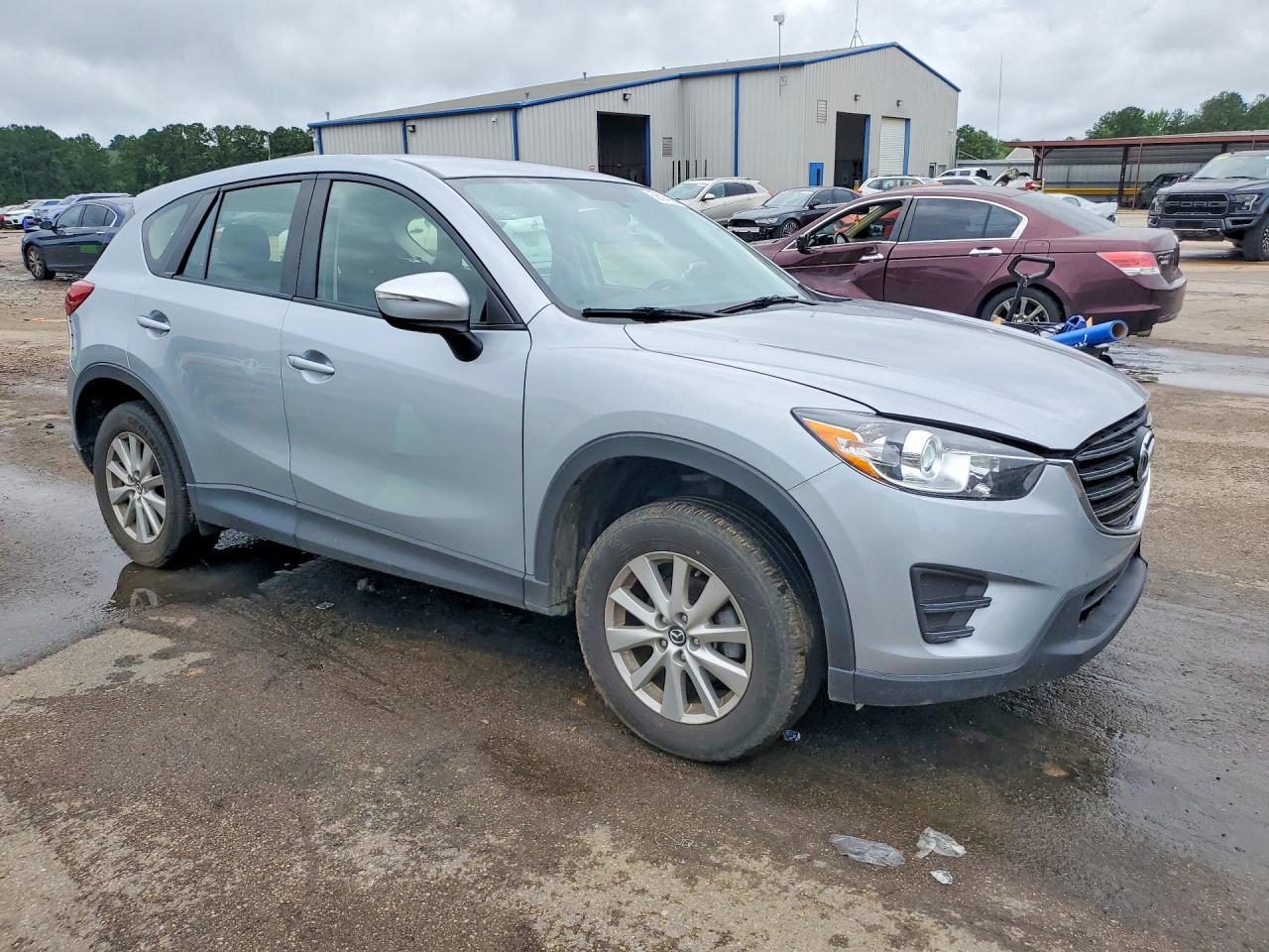 2016 Mazda Cx-5 Sport Silver vin: JM3KE4BY4G0631579