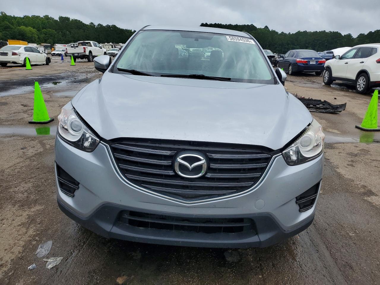2016 Mazda Cx-5 Sport Silver vin: JM3KE4BY4G0631579