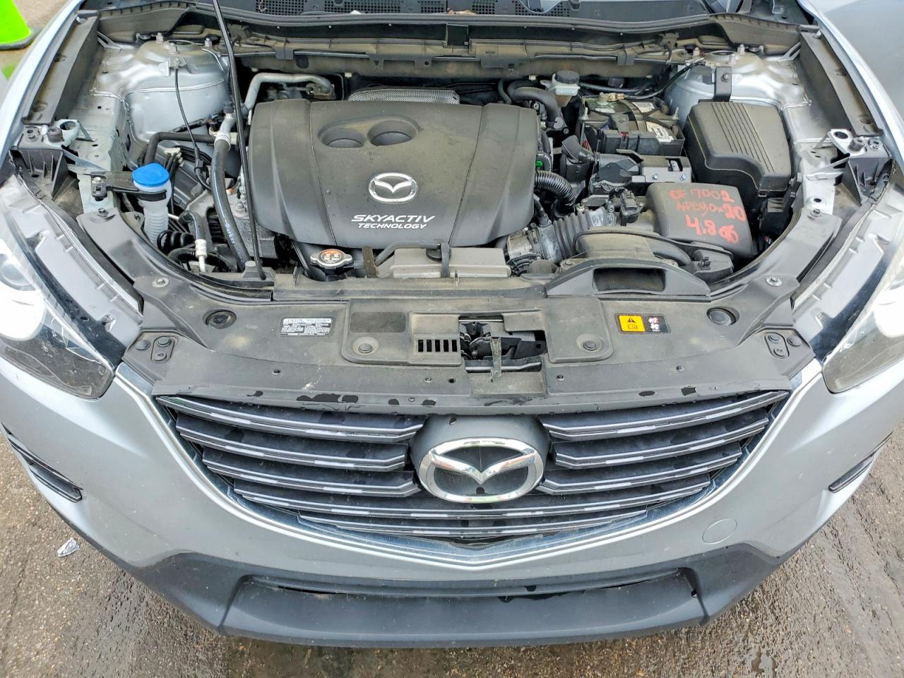 2016 Mazda Cx-5 Sport Silver vin: JM3KE4BY4G0631579