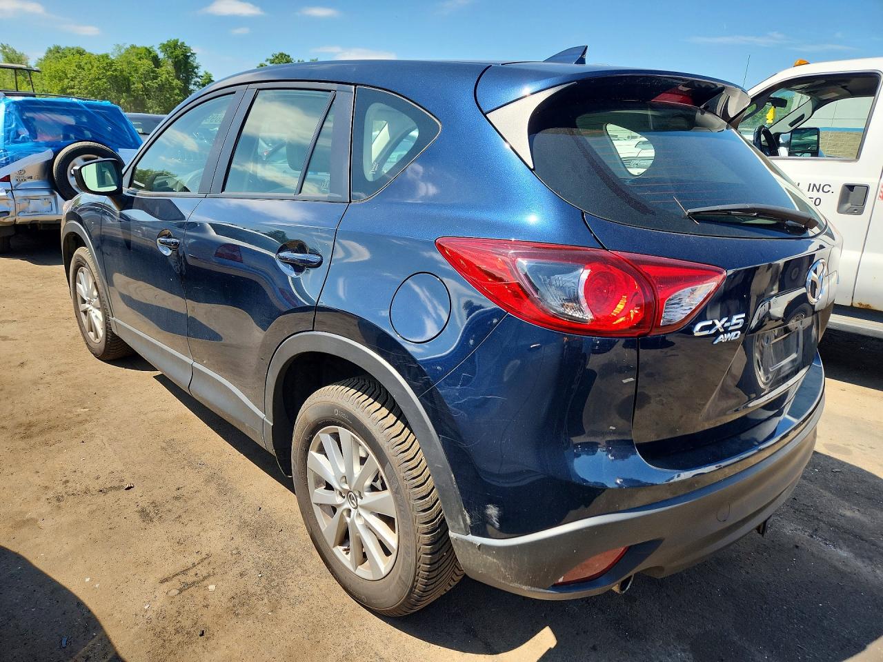 2016 Mazda Cx-5 Sport Blue vin: JM3KE4BY4G0895028