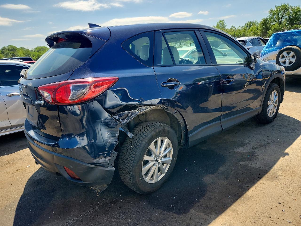 2016 Mazda Cx-5 Sport Blue vin: JM3KE4BY4G0895028
