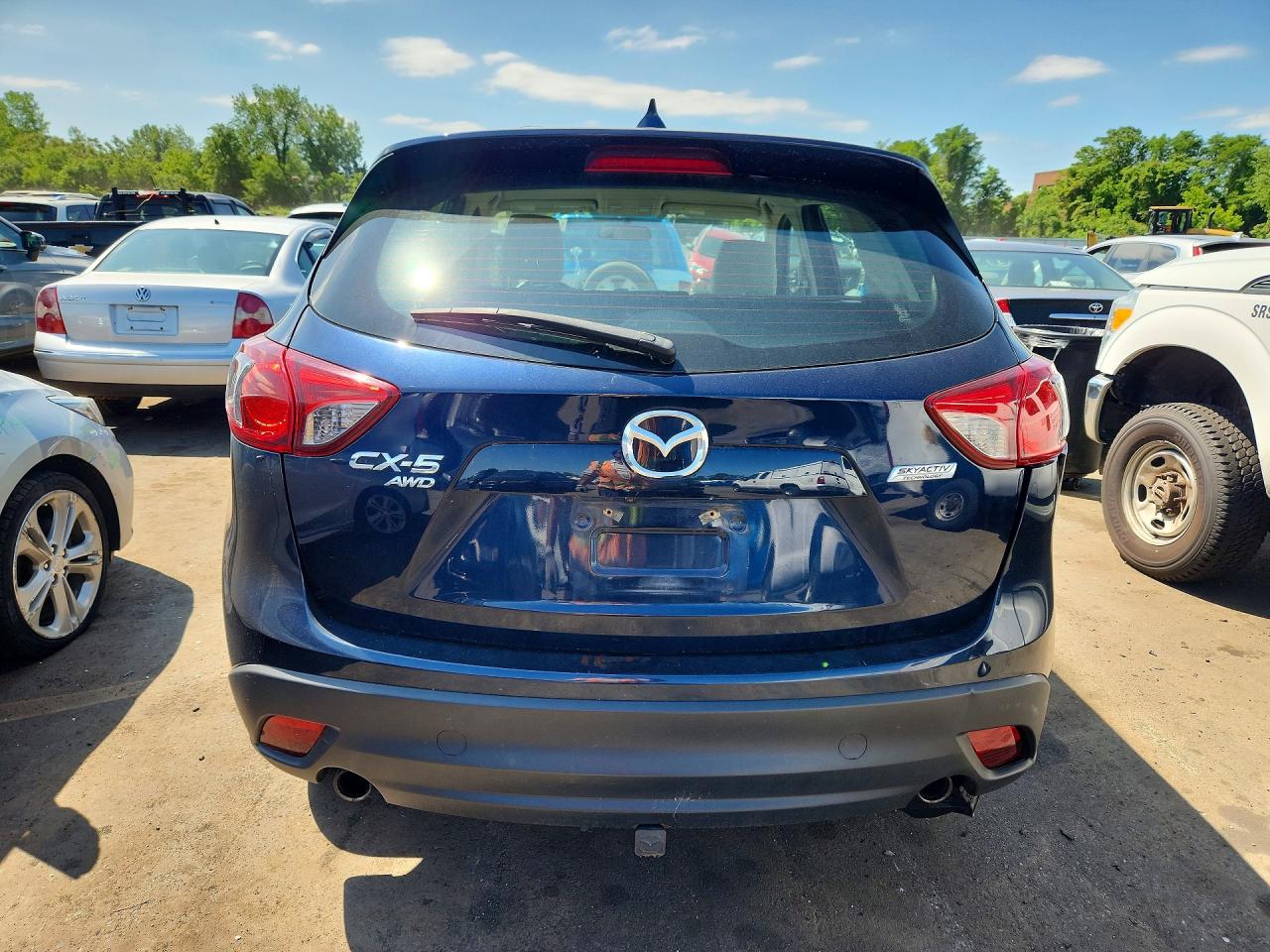 2016 Mazda Cx-5 Sport Blue vin: JM3KE4BY4G0895028