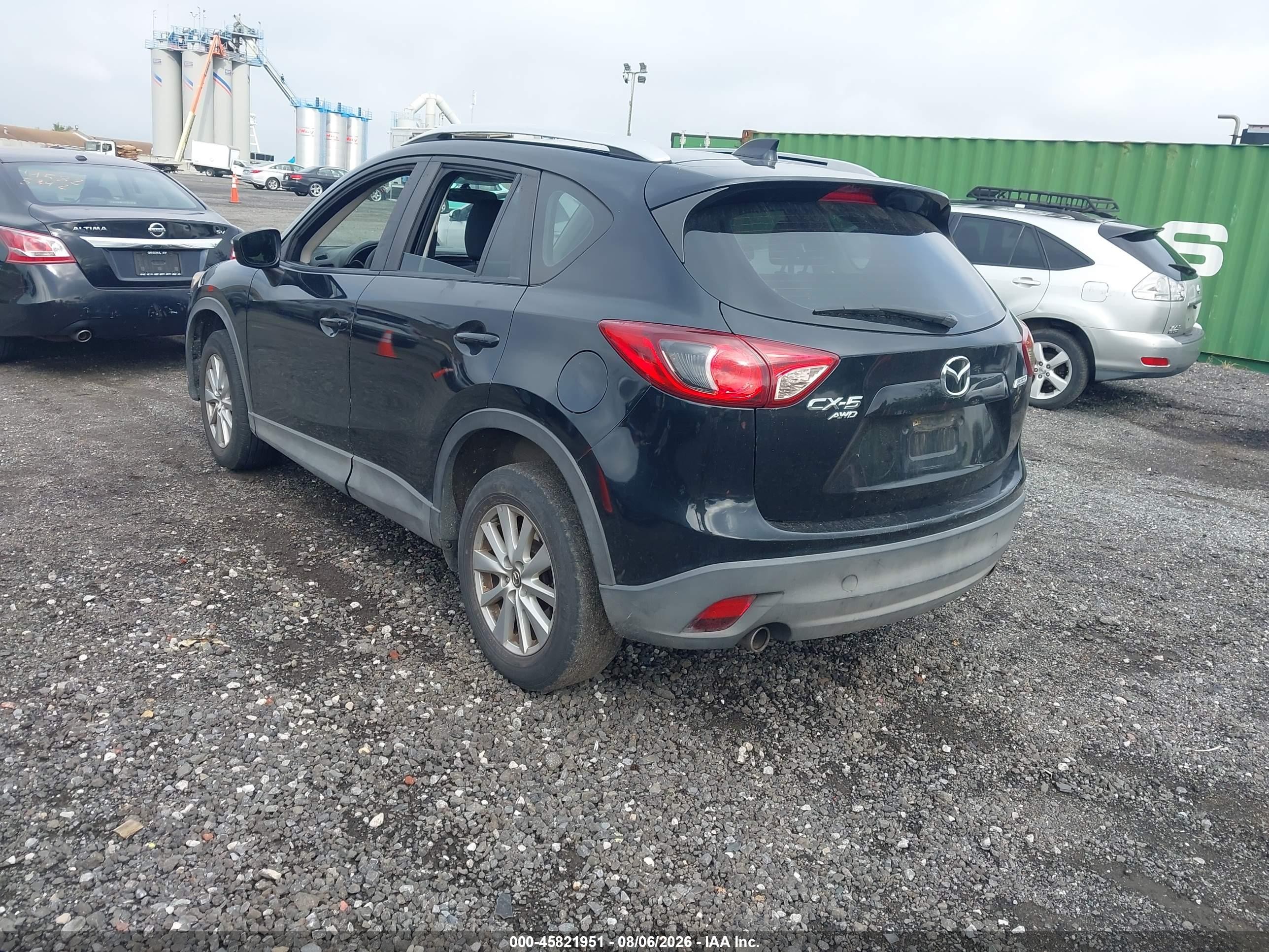 2015 Mazda Cx-5 Sport Черный vin: JM3KE4BY5F0517055