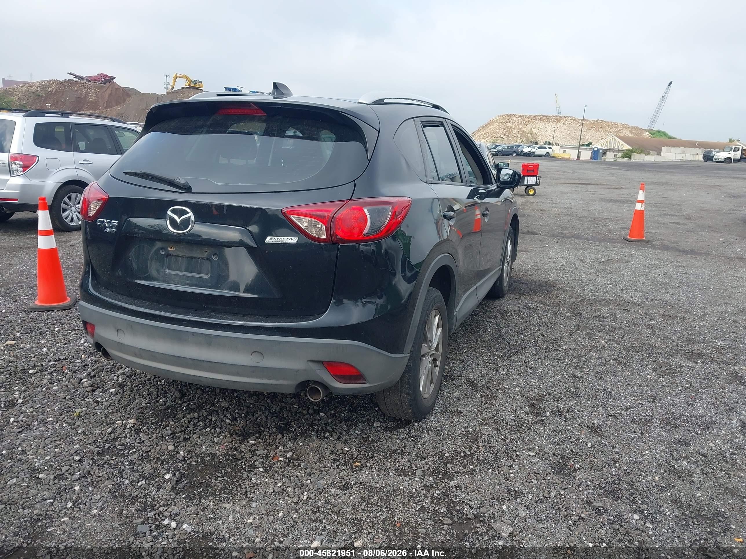 2015 Mazda Cx-5 Sport Черный vin: JM3KE4BY5F0517055
