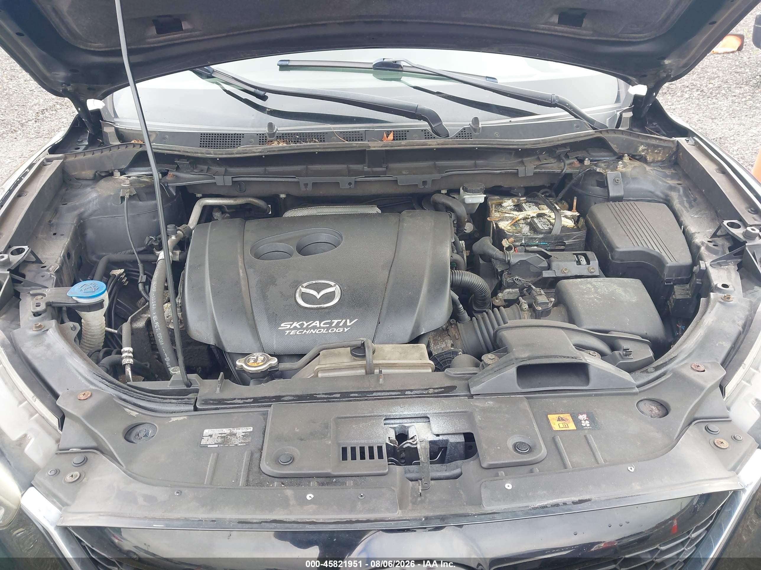 2015 Mazda Cx-5 Sport Черный vin: JM3KE4BY5F0517055