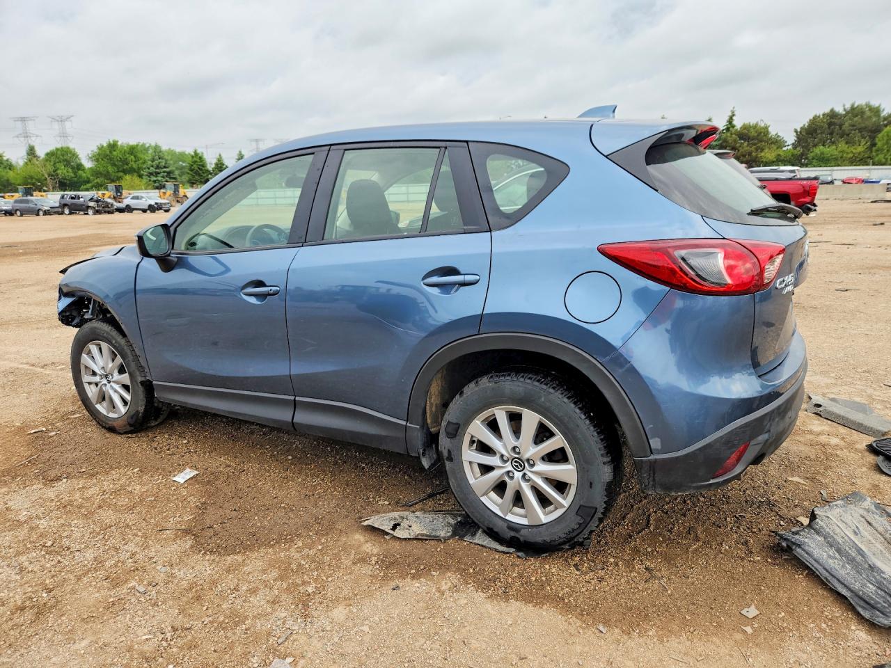 2015 Mazda Cx-5 Sport Blue vin: JM3KE4BY5F0524815