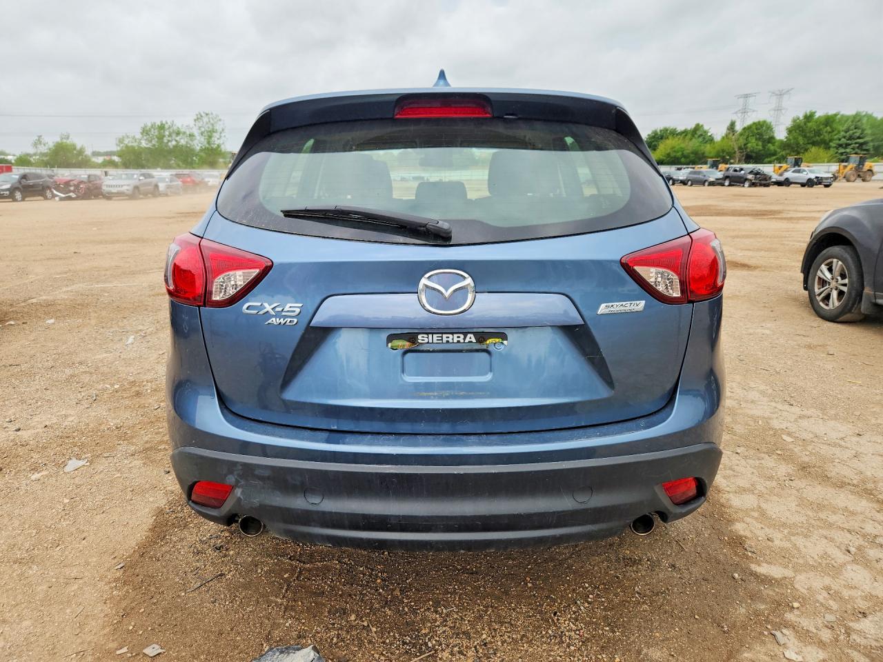 2015 Mazda Cx-5 Sport Blue vin: JM3KE4BY5F0524815