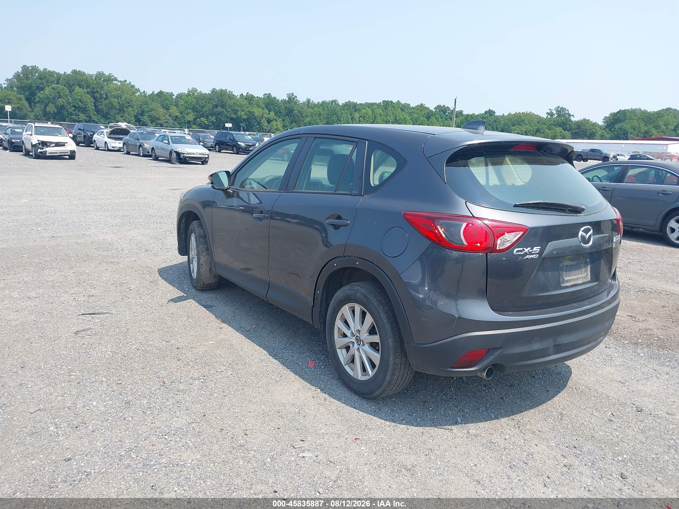 2015 Mazda Cx-5 Sport Серый vin: JM3KE4BY6F0506887