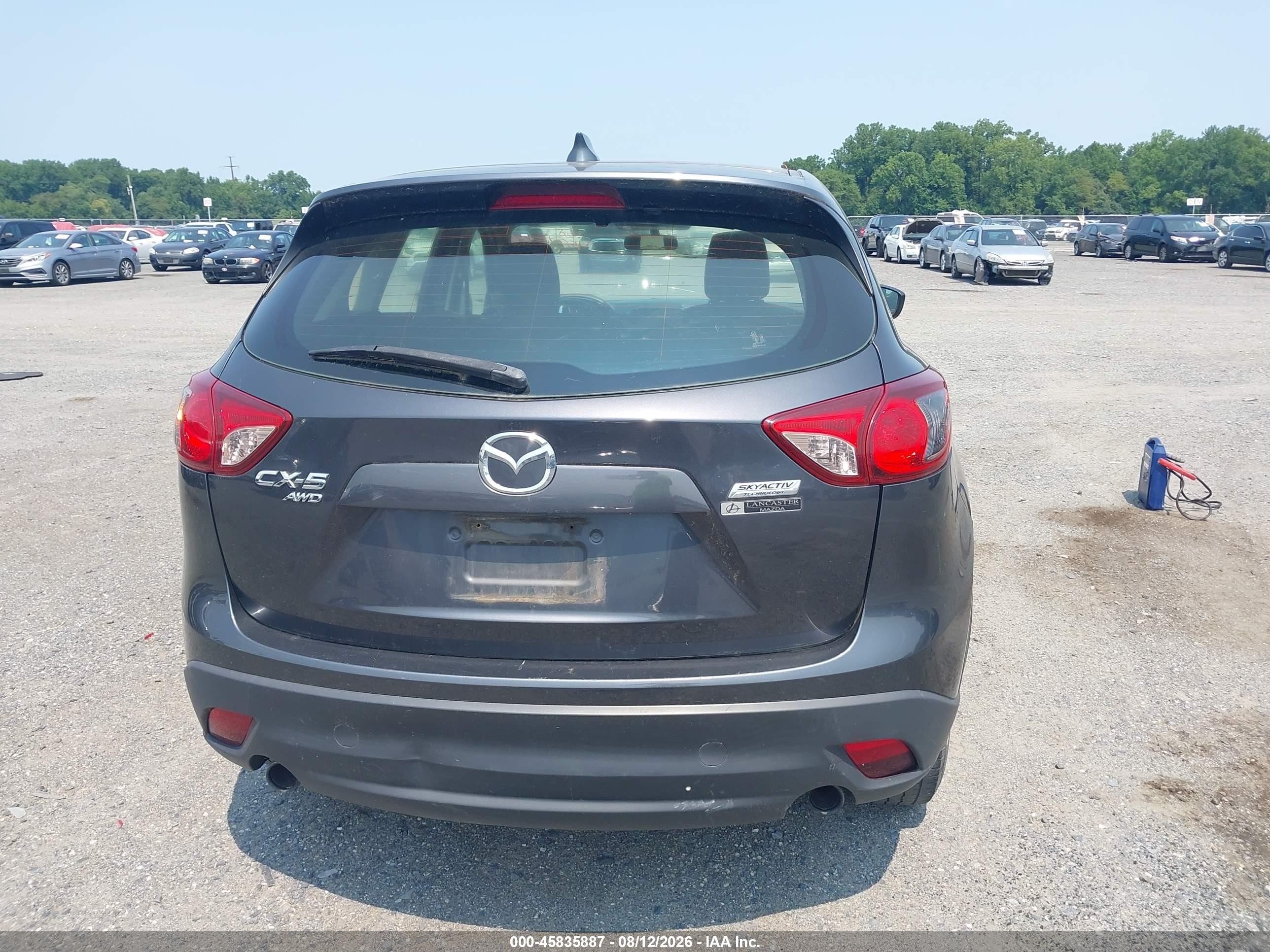 2015 Mazda Cx-5 Sport Серый vin: JM3KE4BY6F0506887