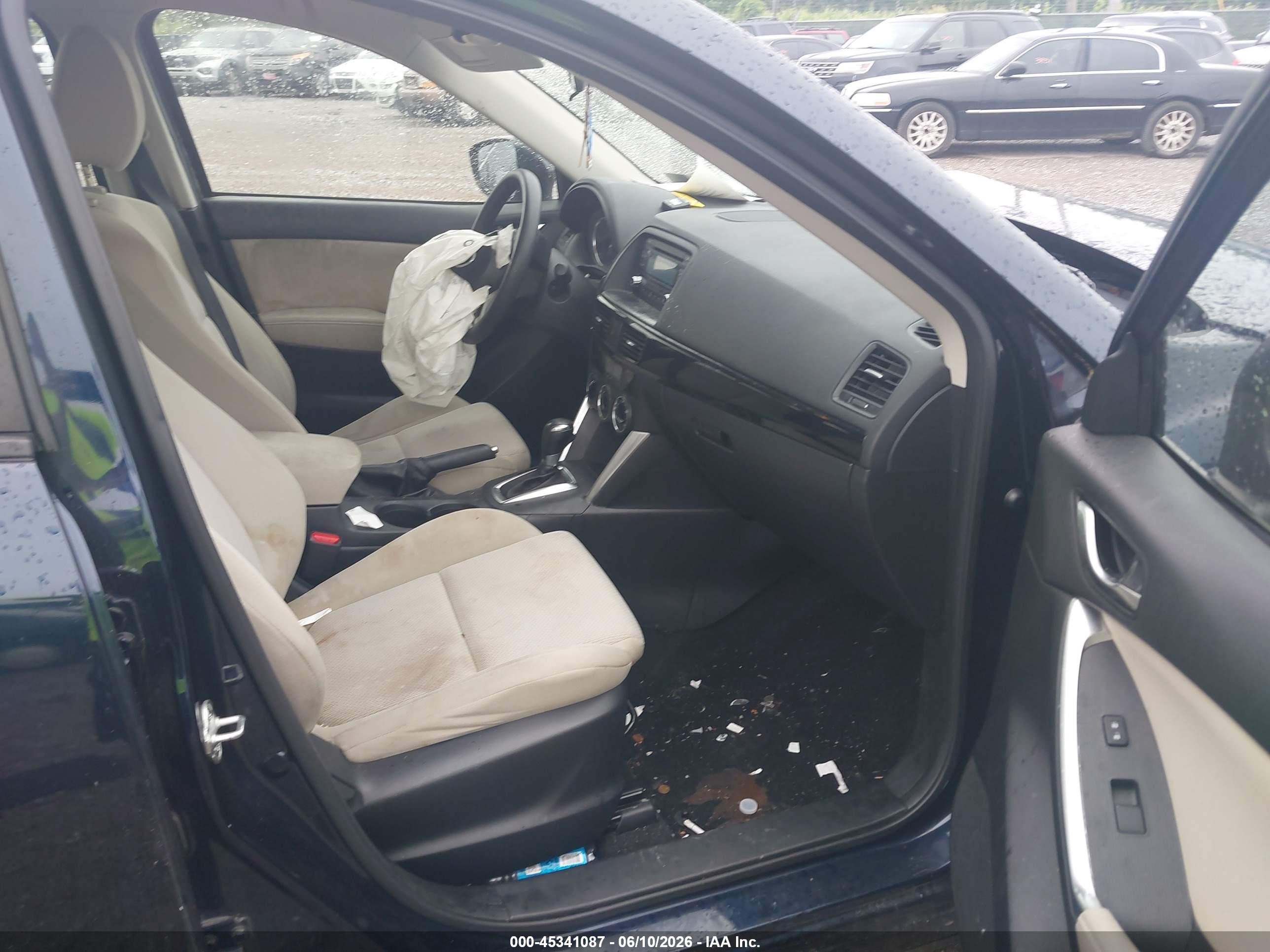 2015 Mazda Cx-5 Sport Blue vin: JM3KE4BY7F0481661