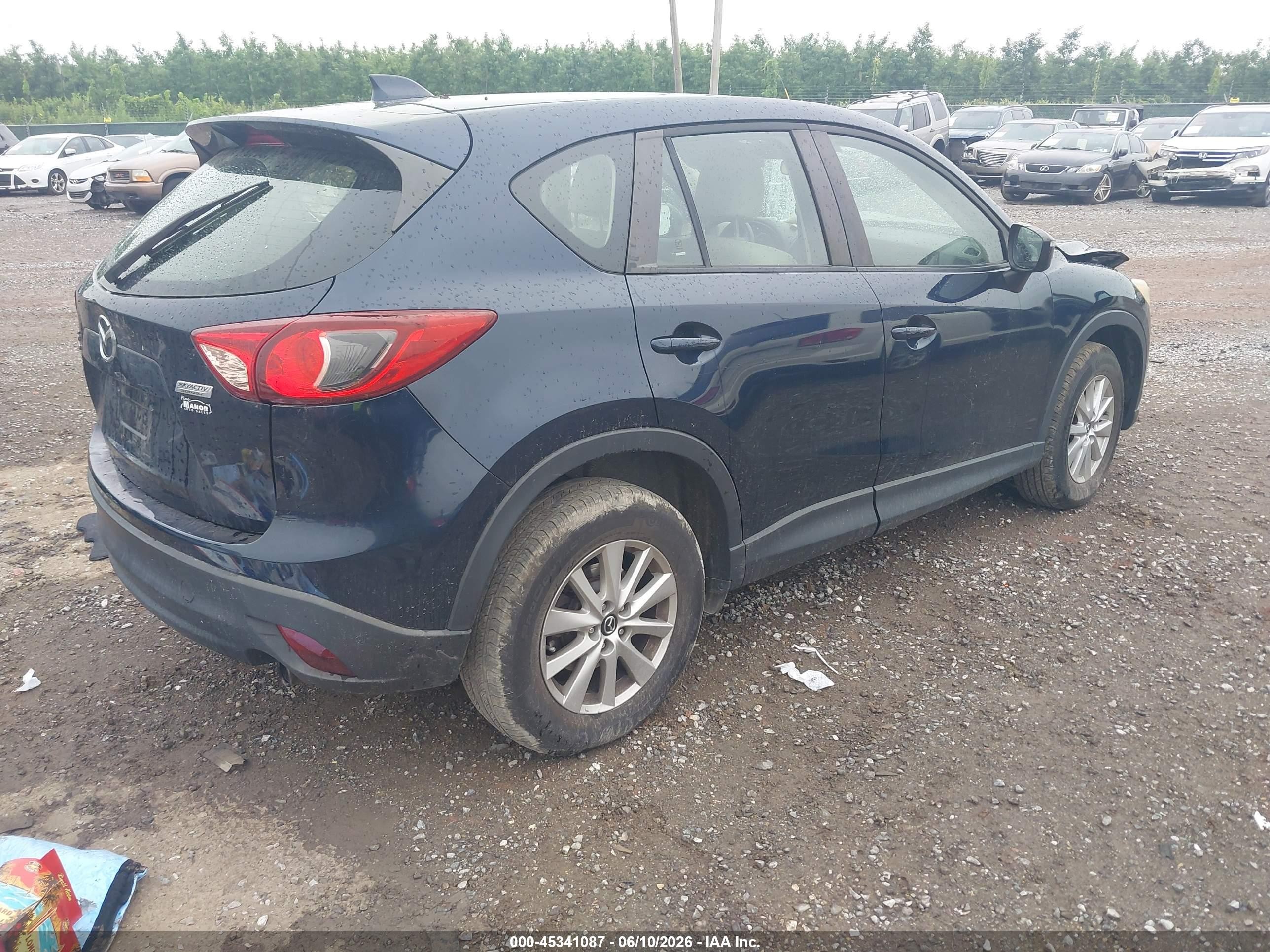 2015 Mazda Cx-5 Sport Blue vin: JM3KE4BY7F0481661