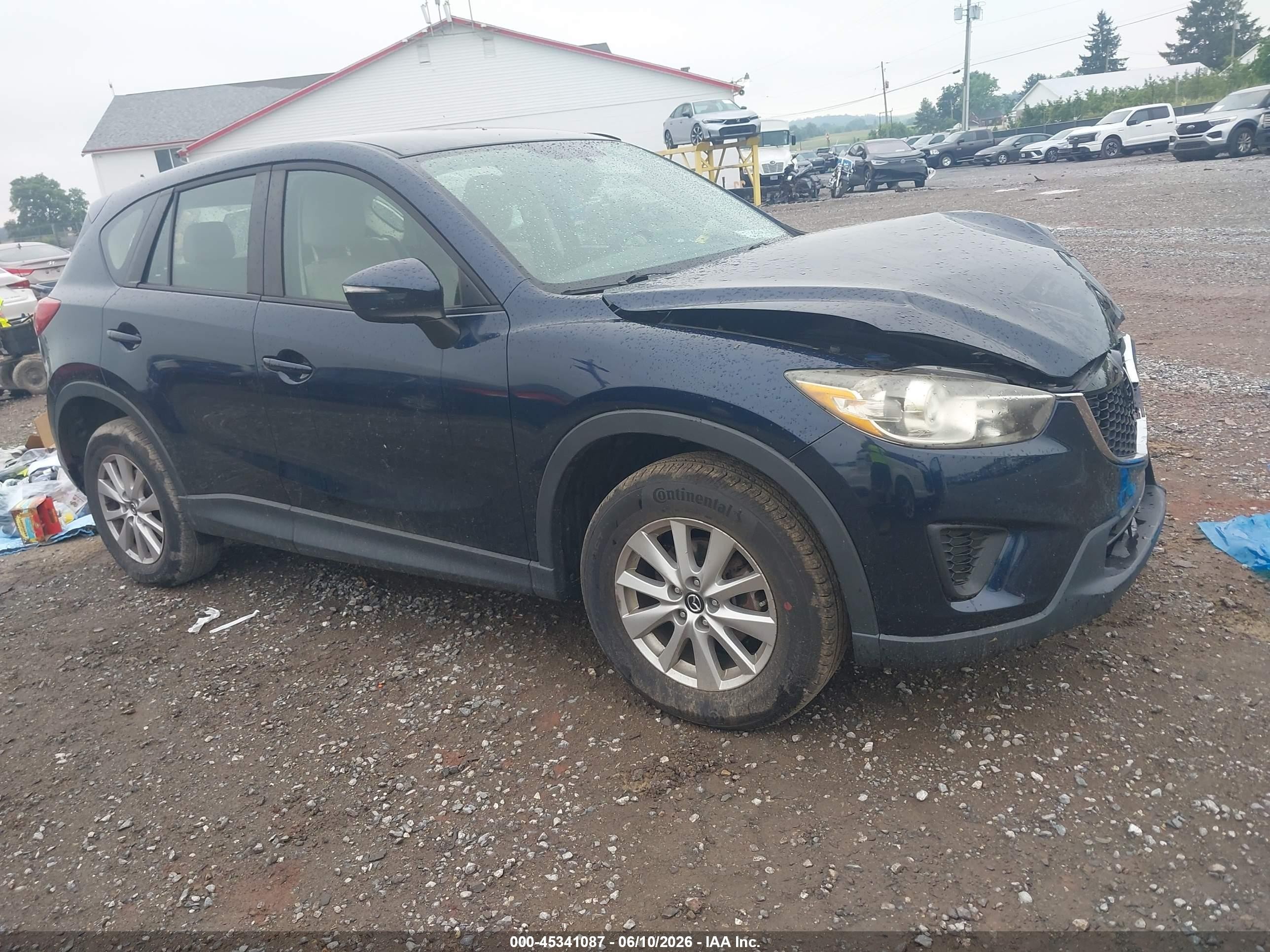 2015 Mazda Cx-5 Sport Синий vin: JM3KE4BY7F0481661