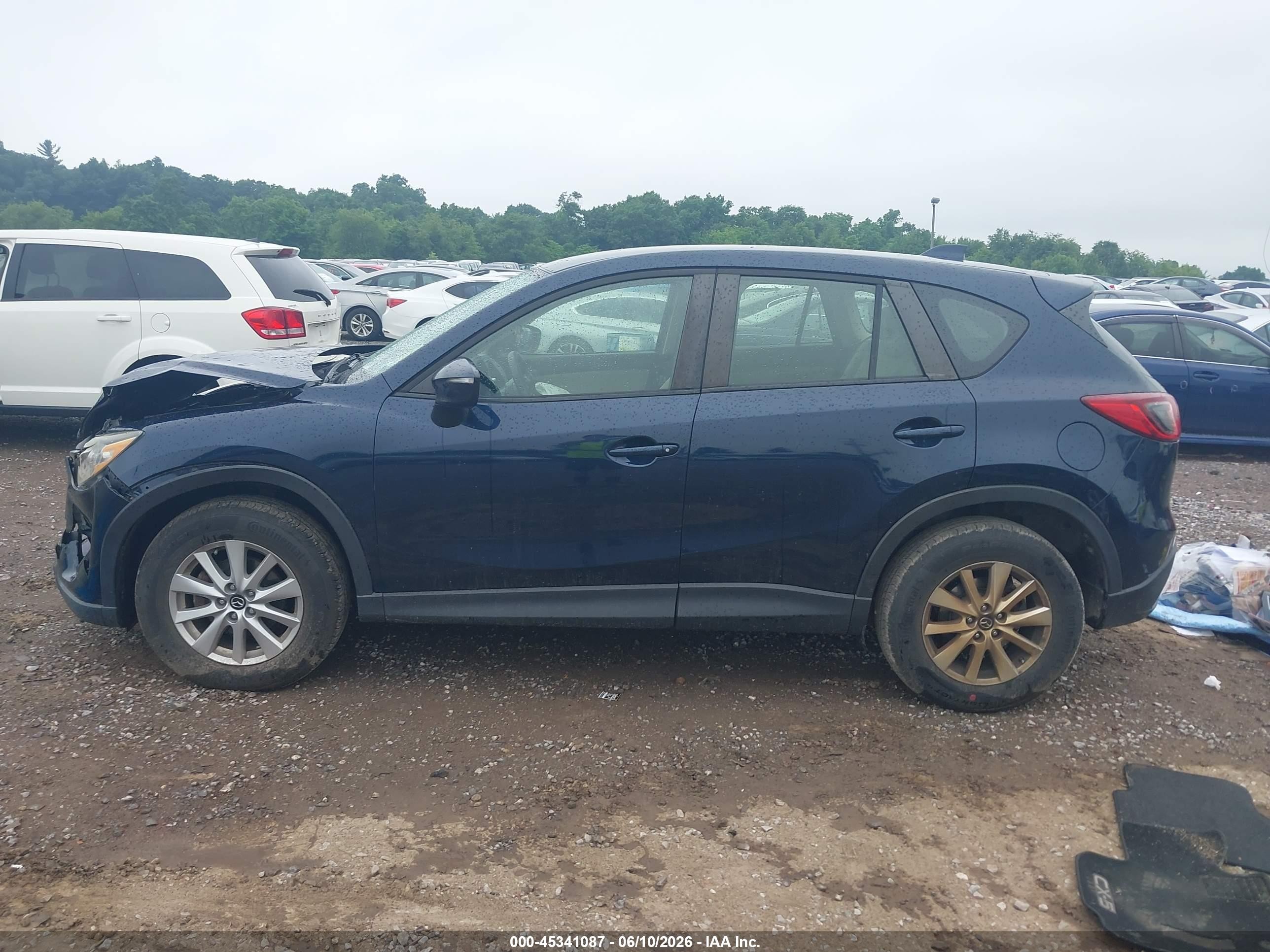 2015 Mazda Cx-5 Sport Blue vin: JM3KE4BY7F0481661