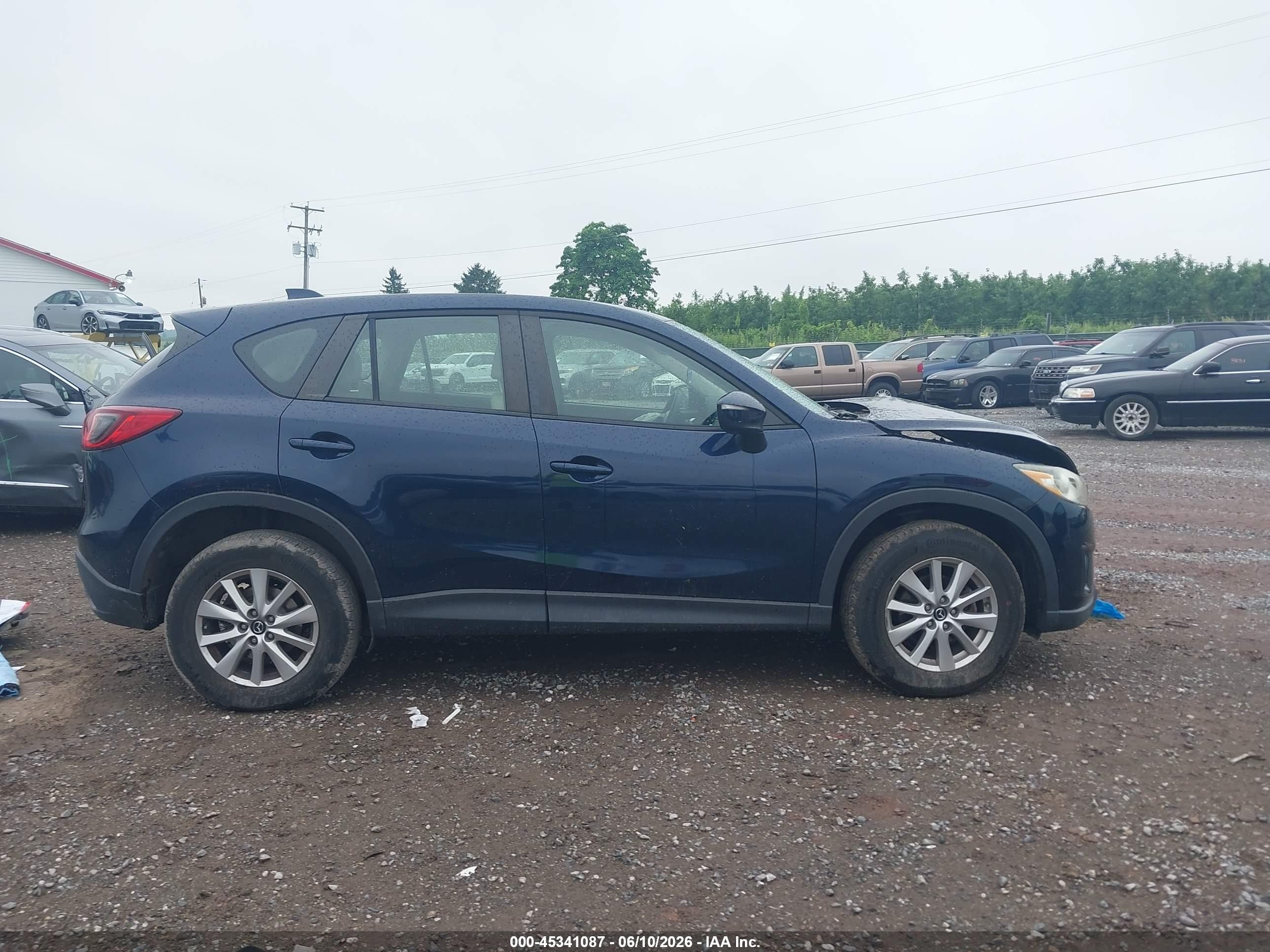 2015 Mazda Cx-5 Sport Blue vin: JM3KE4BY7F0481661