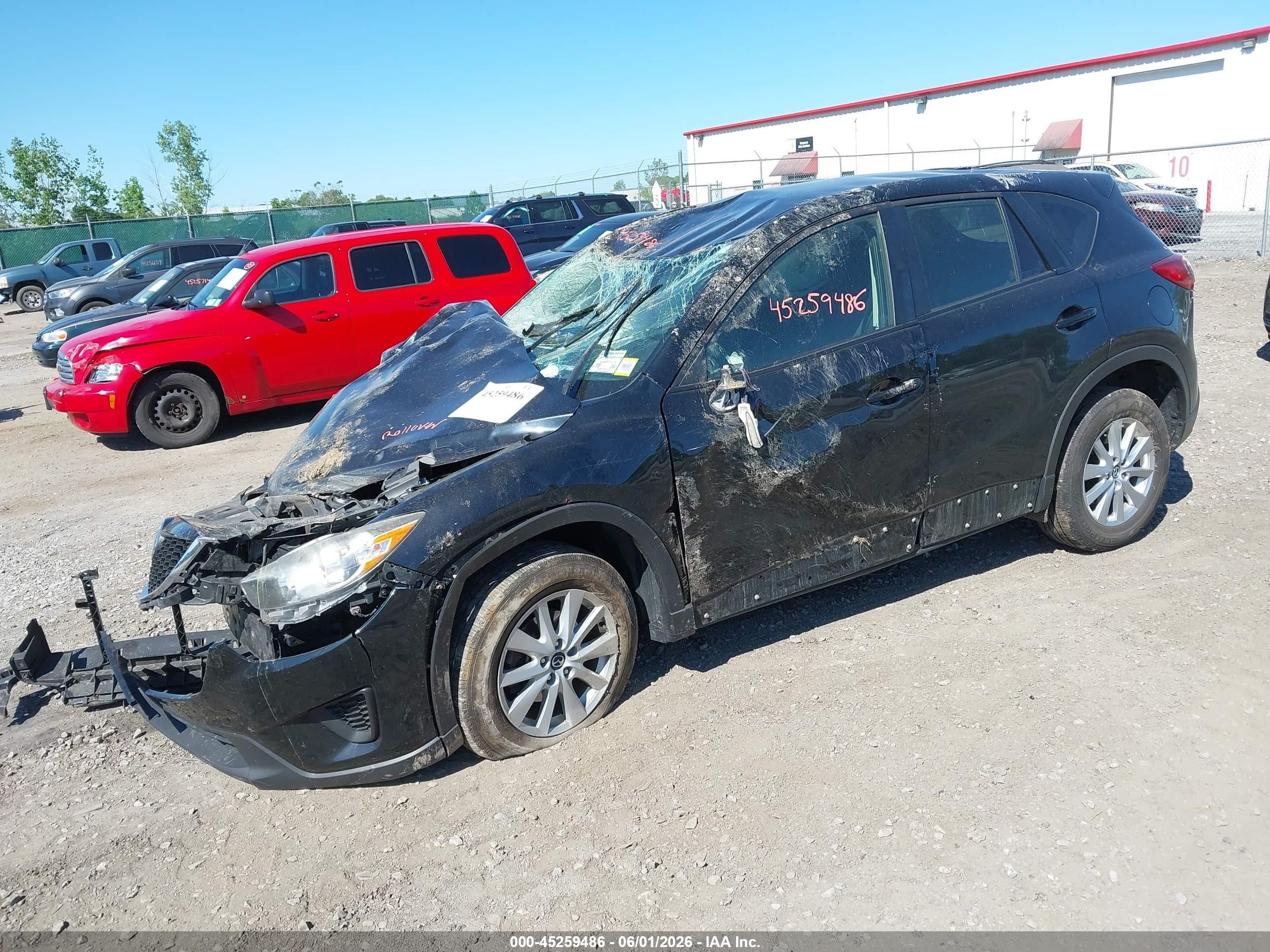 2015 Mazda Cx-5 Sport Черный vin: JM3KE4BY7F0526193