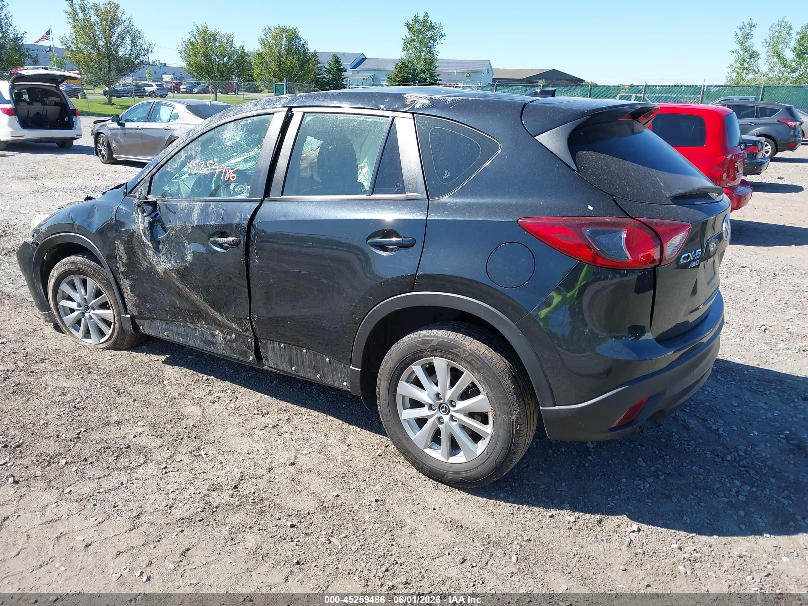 2015 Mazda Cx-5 Sport Черный vin: JM3KE4BY7F0526193