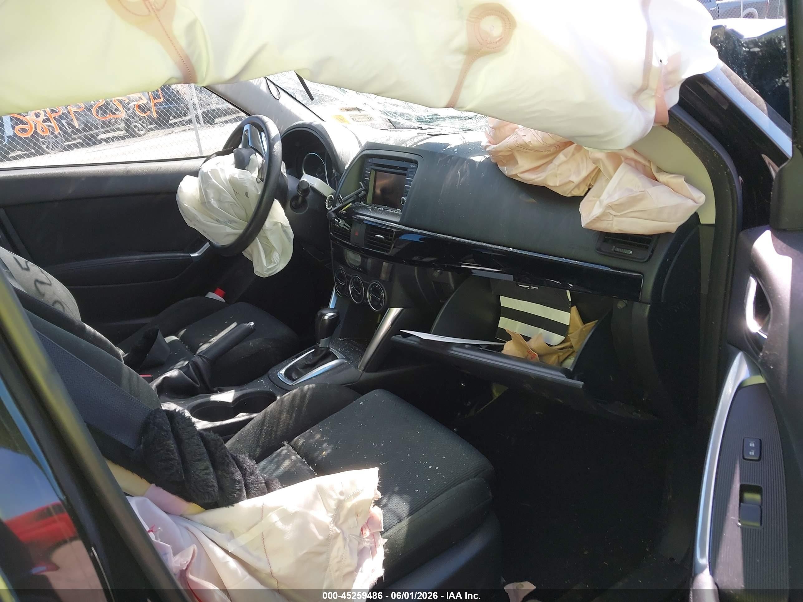 2015 Mazda Cx-5 Sport Черный vin: JM3KE4BY7F0526193