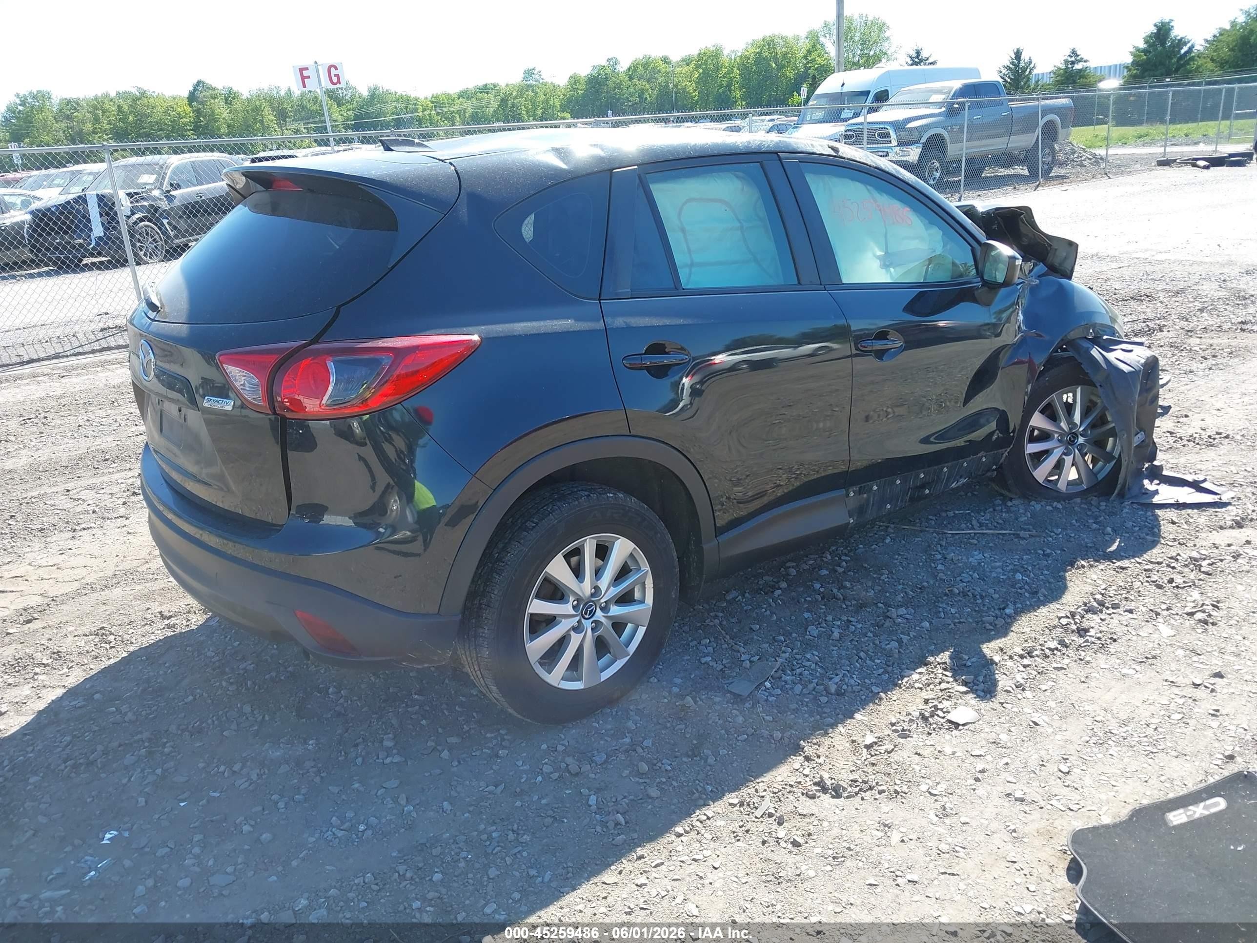 2015 Mazda Cx-5 Sport Черный vin: JM3KE4BY7F0526193