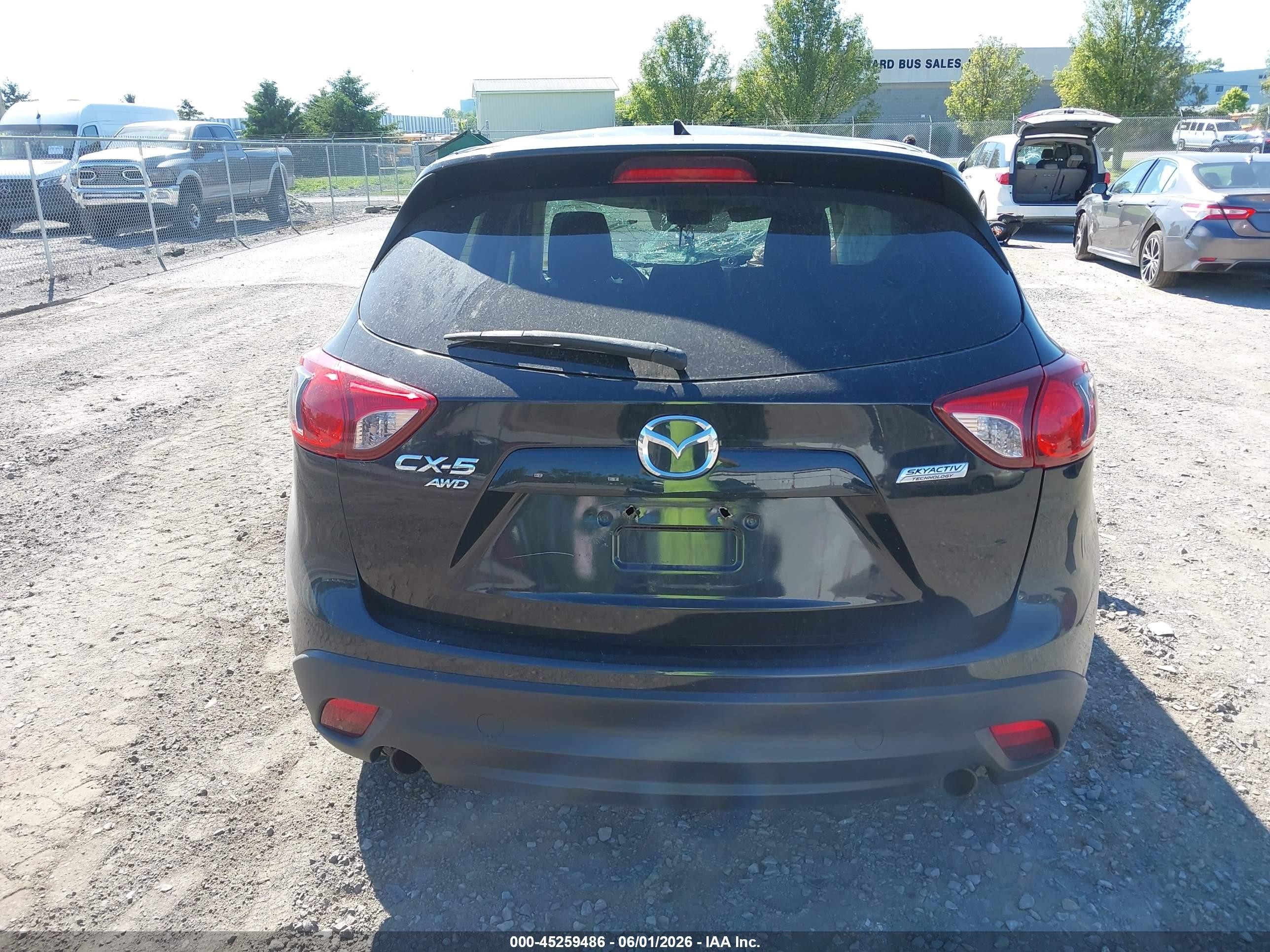 2015 Mazda Cx-5 Sport Черный vin: JM3KE4BY7F0526193