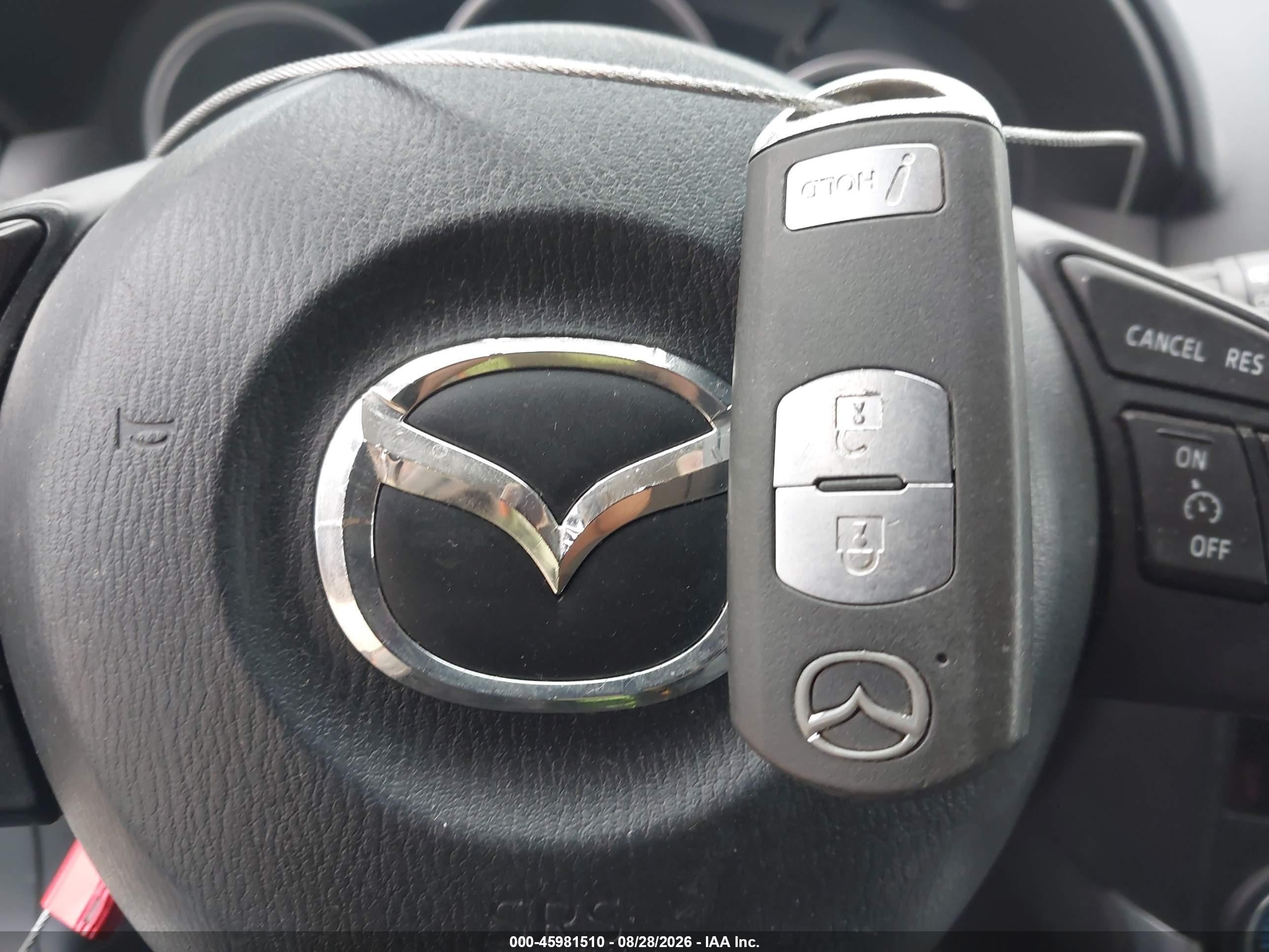 2015 Mazda Cx-5 Sport White vin: JM3KE4BY8F0486870