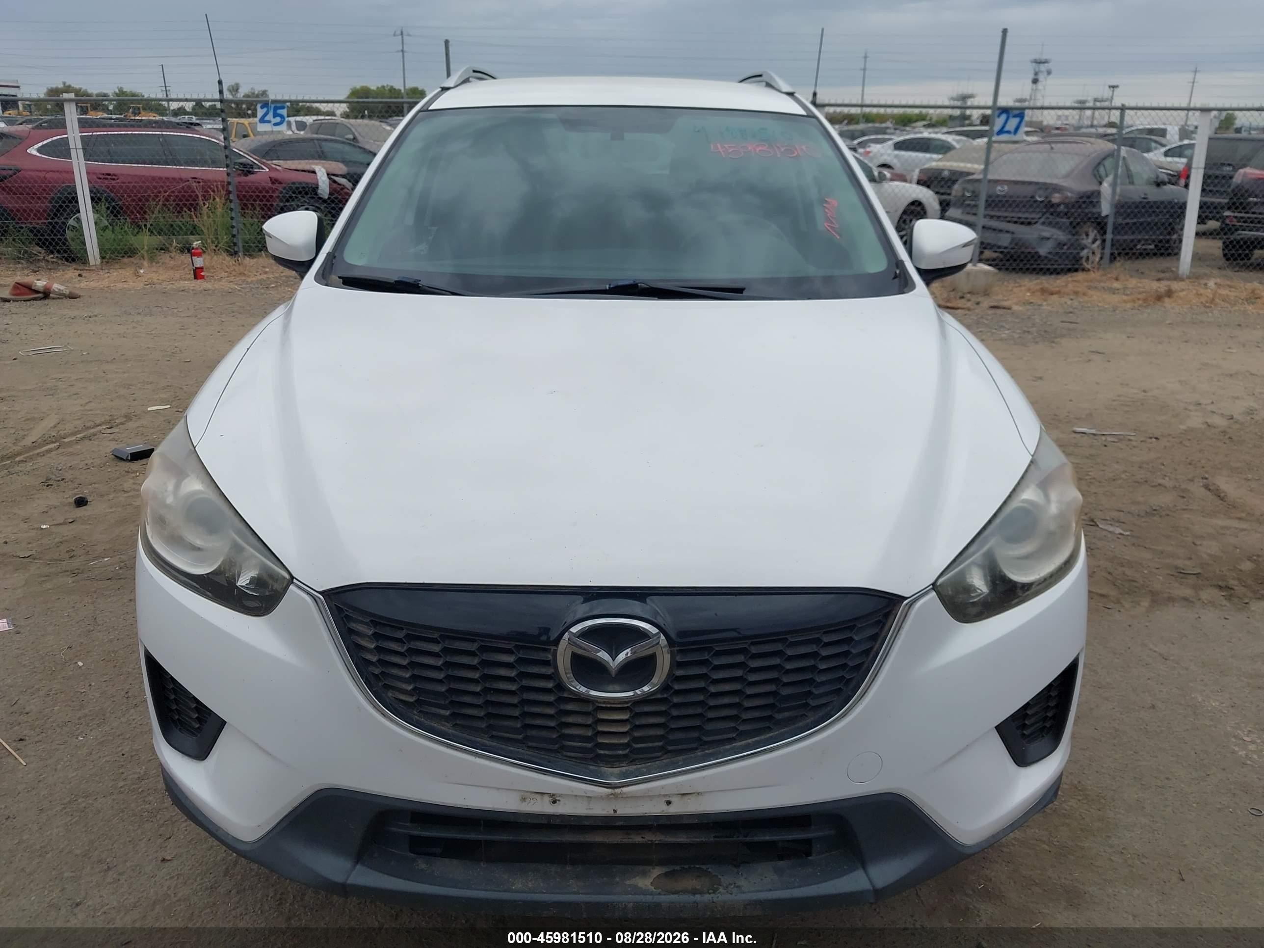 2015 Mazda Cx-5 Sport White vin: JM3KE4BY8F0486870