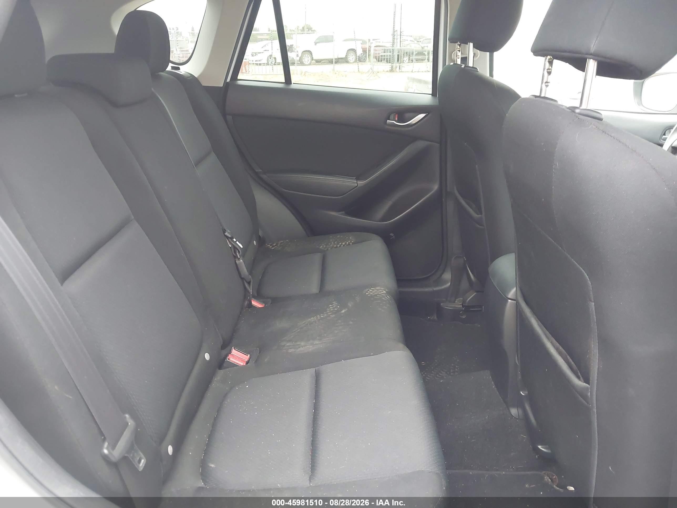 2015 Mazda Cx-5 Sport White vin: JM3KE4BY8F0486870