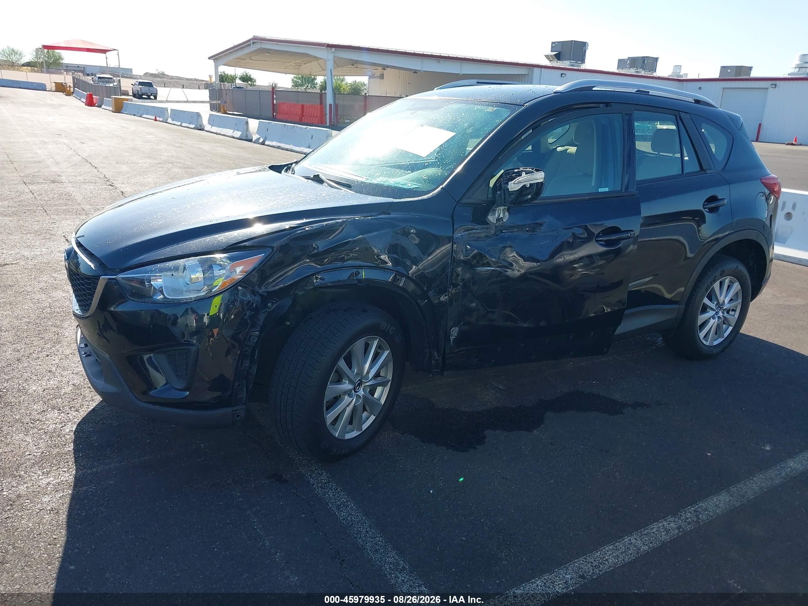 2015 Mazda Cx-5 Sport Black vin: JM3KE4BY8F0508835