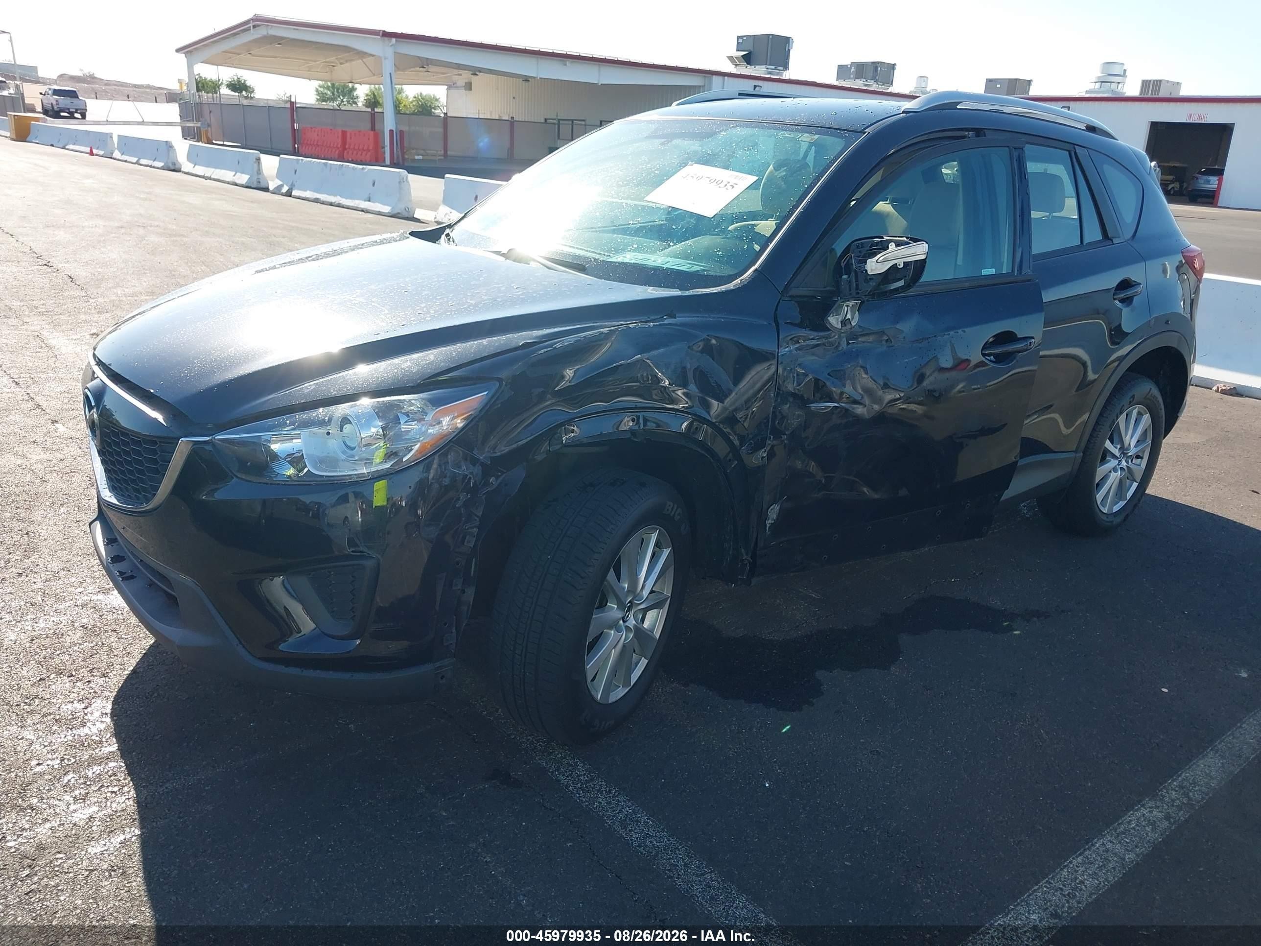 2015 Mazda Cx-5 Sport Black vin: JM3KE4BY8F0508835