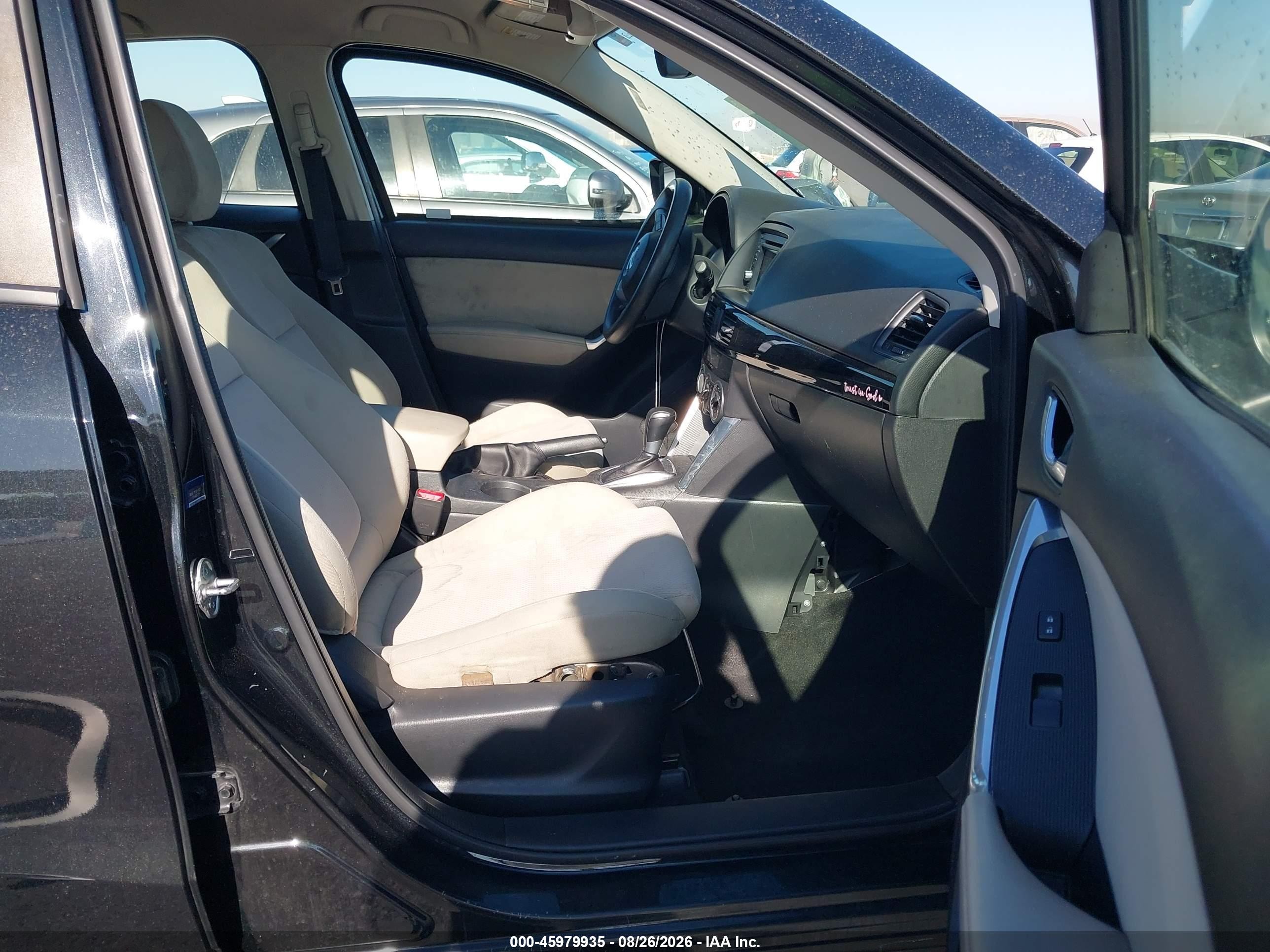 2015 Mazda Cx-5 Sport Black vin: JM3KE4BY8F0508835