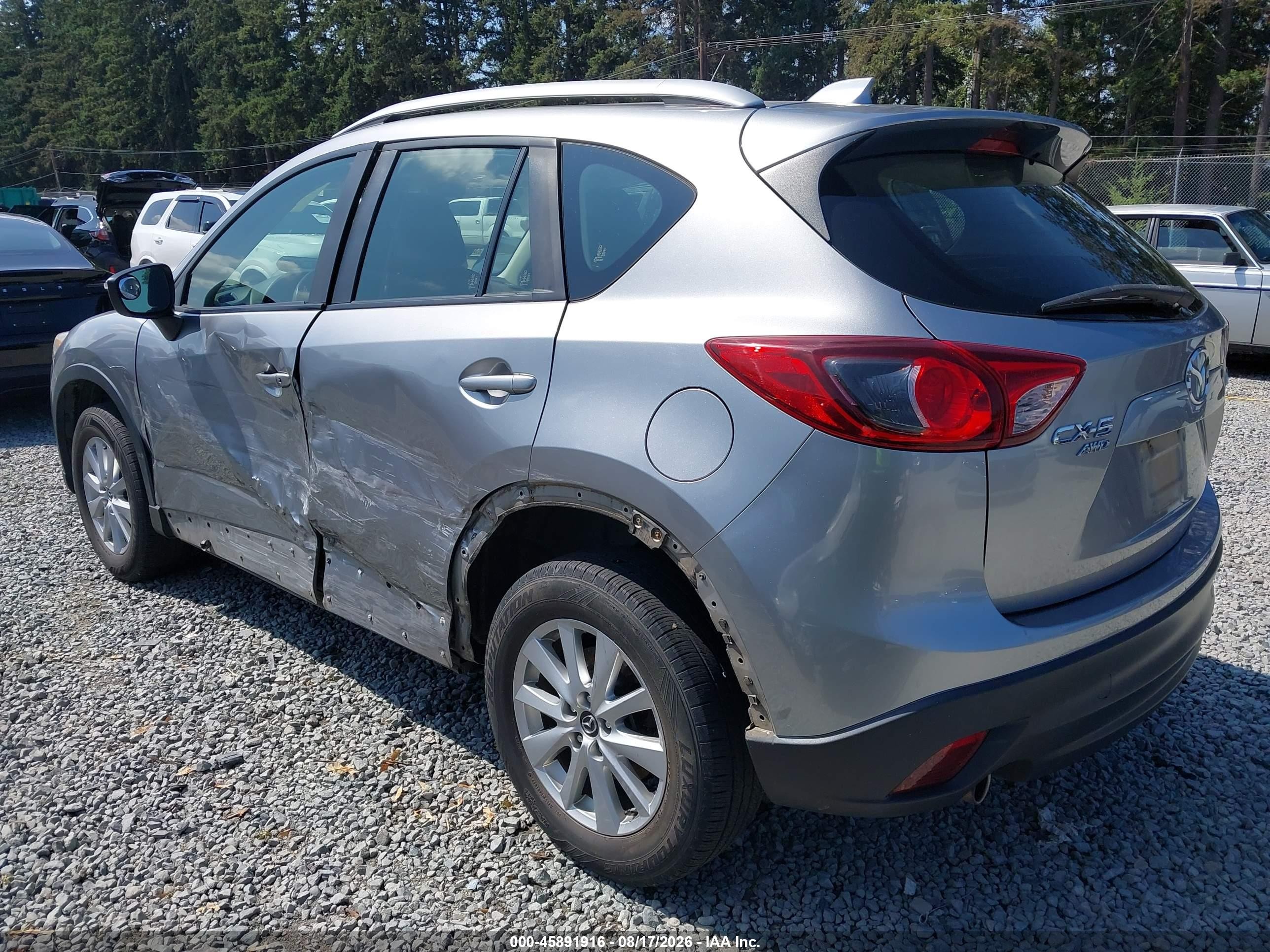 2015 Mazda Cx-5 Sport Серебряный vin: JM3KE4BYXF0528827