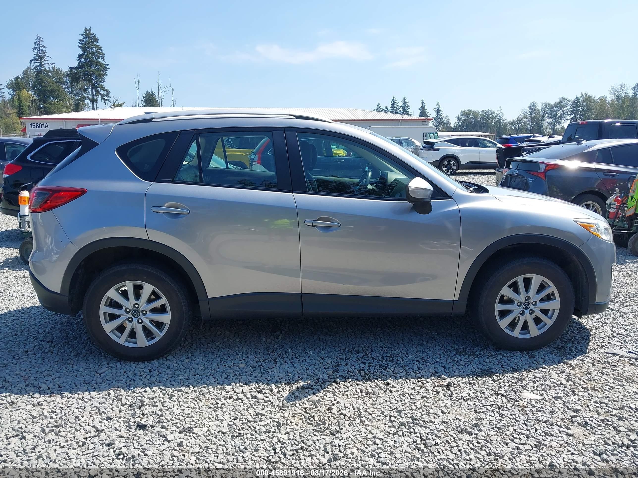 2015 Mazda Cx-5 Sport Серебряный vin: JM3KE4BYXF0528827
