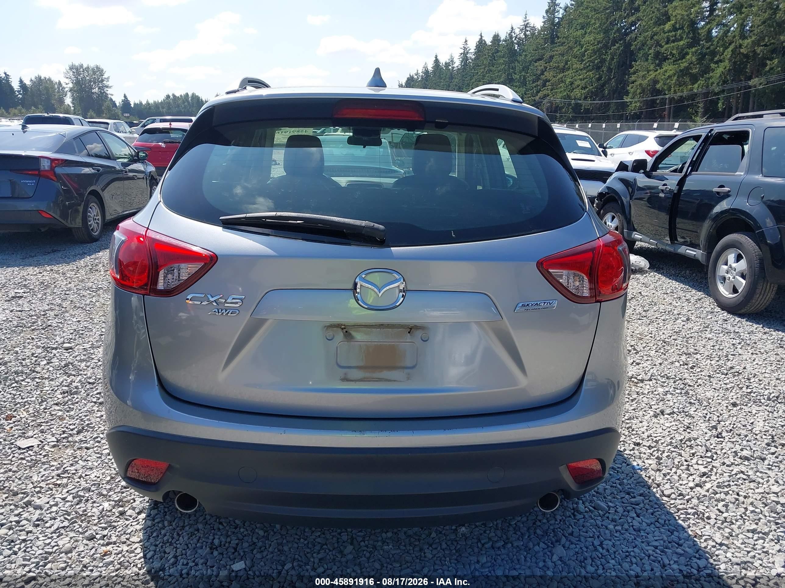 2015 Mazda Cx-5 Sport Серебряный vin: JM3KE4BYXF0528827