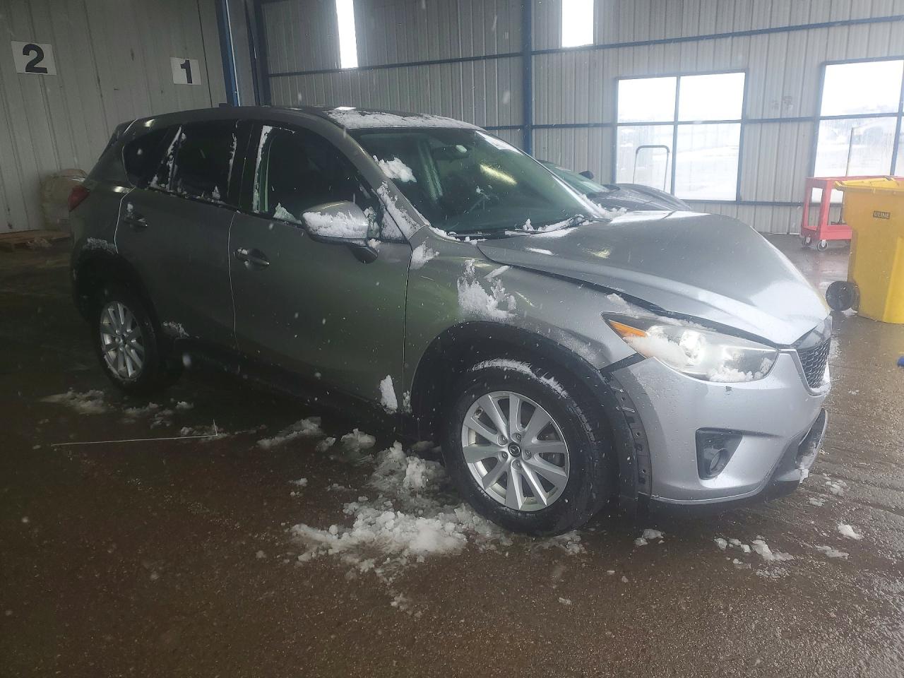 2013 Mazda Cx-5 Touring Gray vin: JM3KE4CE0D0105059