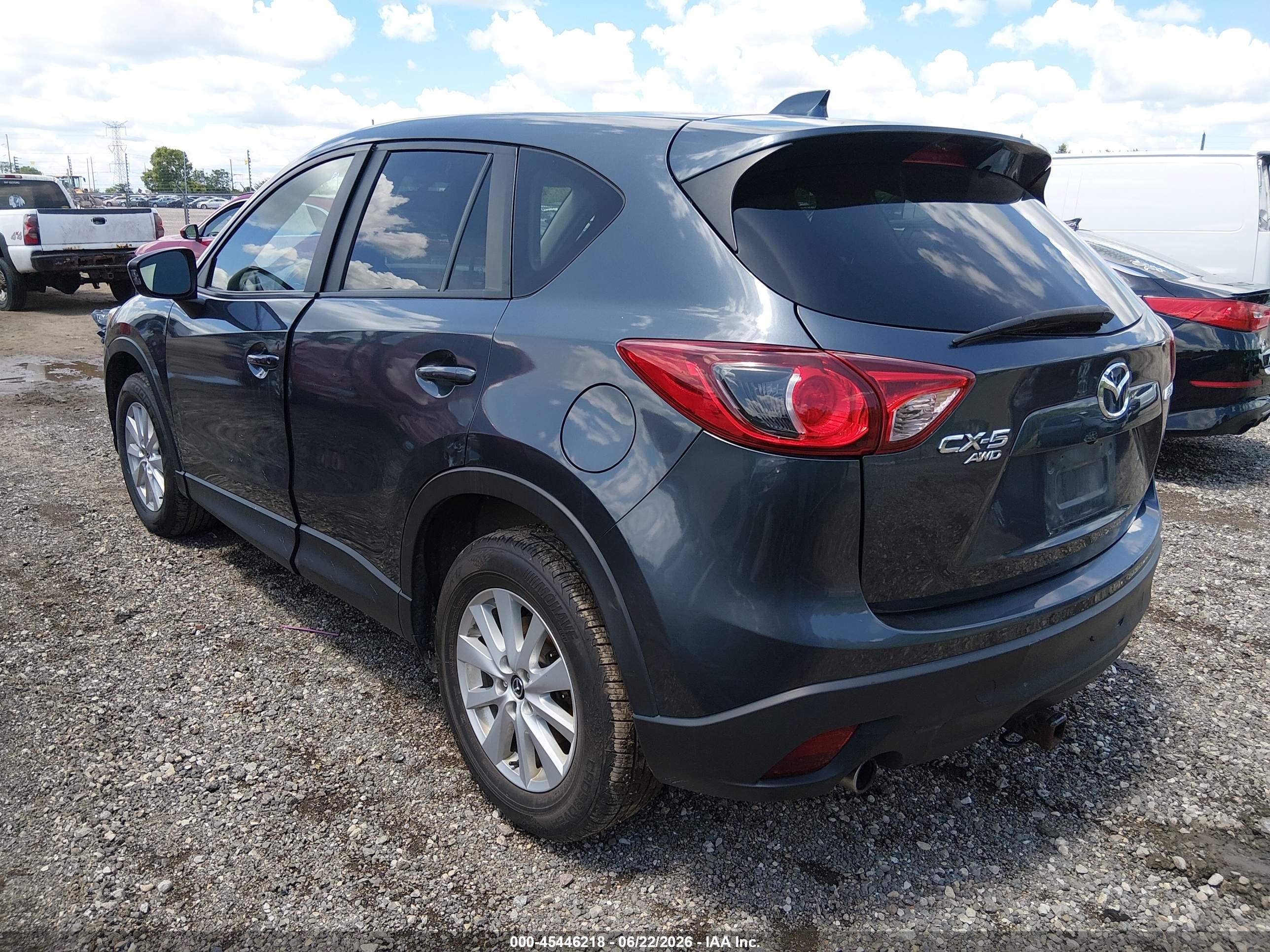 2013 Mazda Cx-5 Touring Dark Blue vin: JM3KE4CE0D0127837