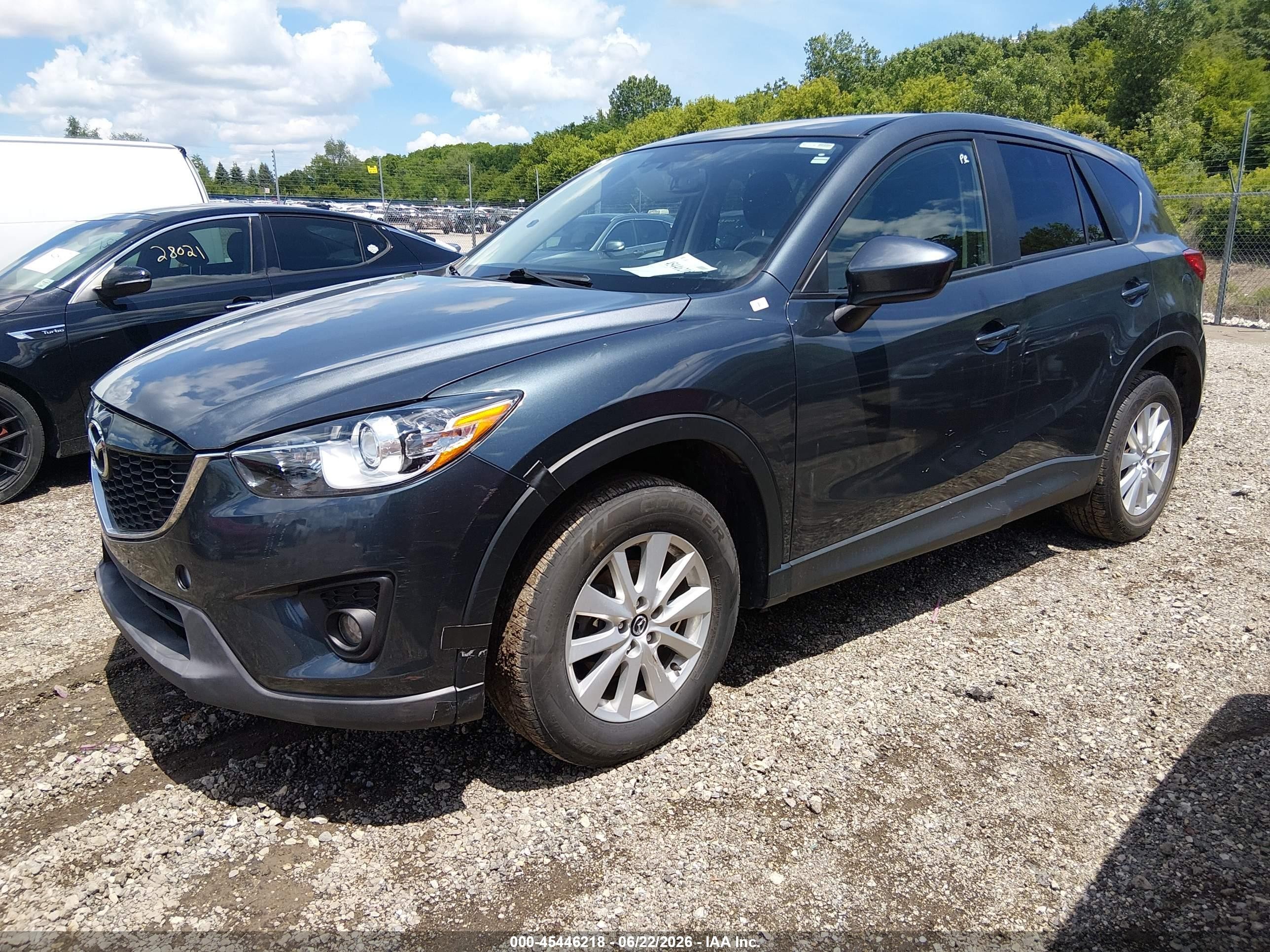 2013 Mazda Cx-5 Touring Dark Blue vin: JM3KE4CE0D0127837
